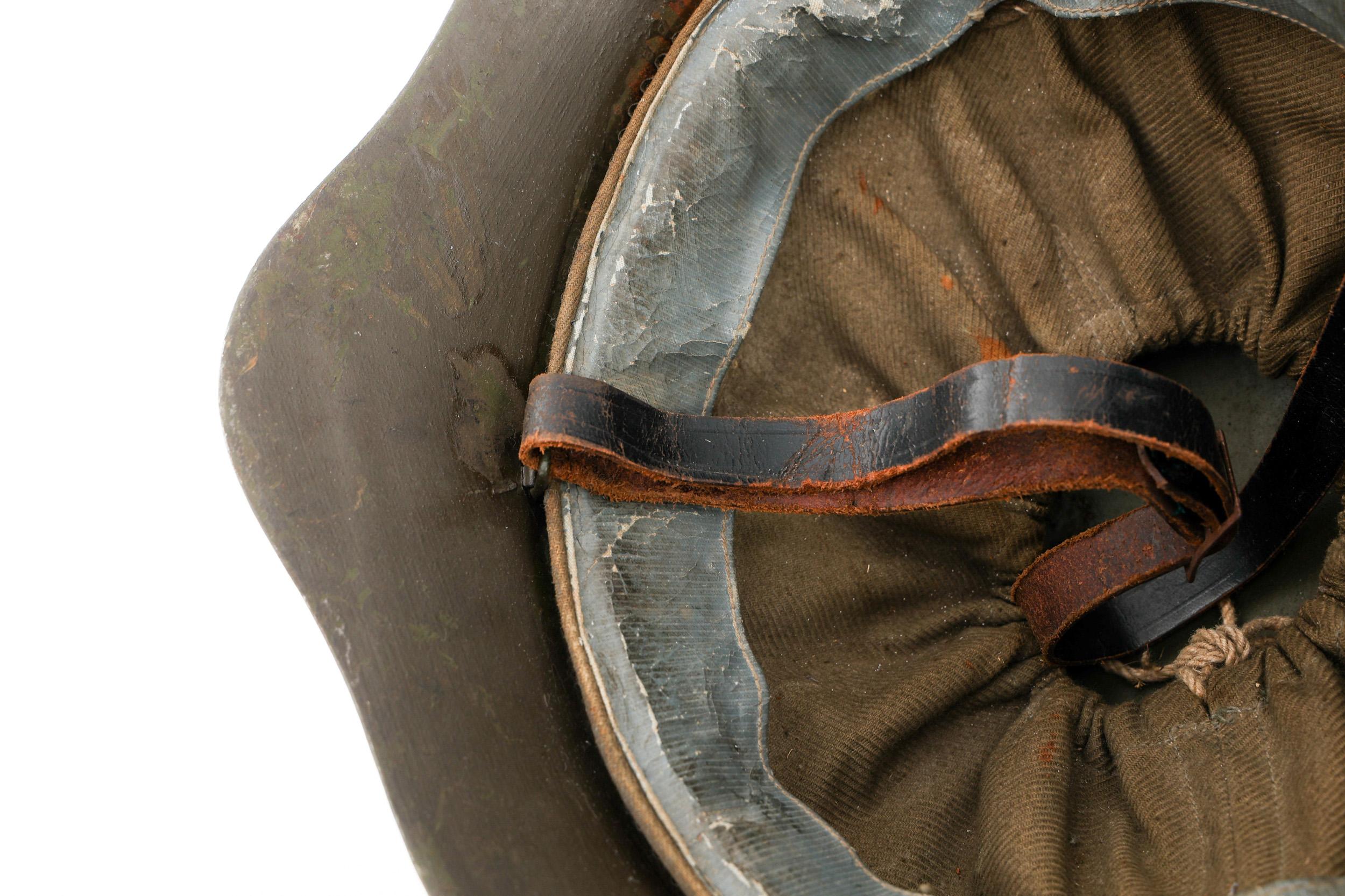 WWII SOVIET RUSSIAN M36 COMBAT HELMET