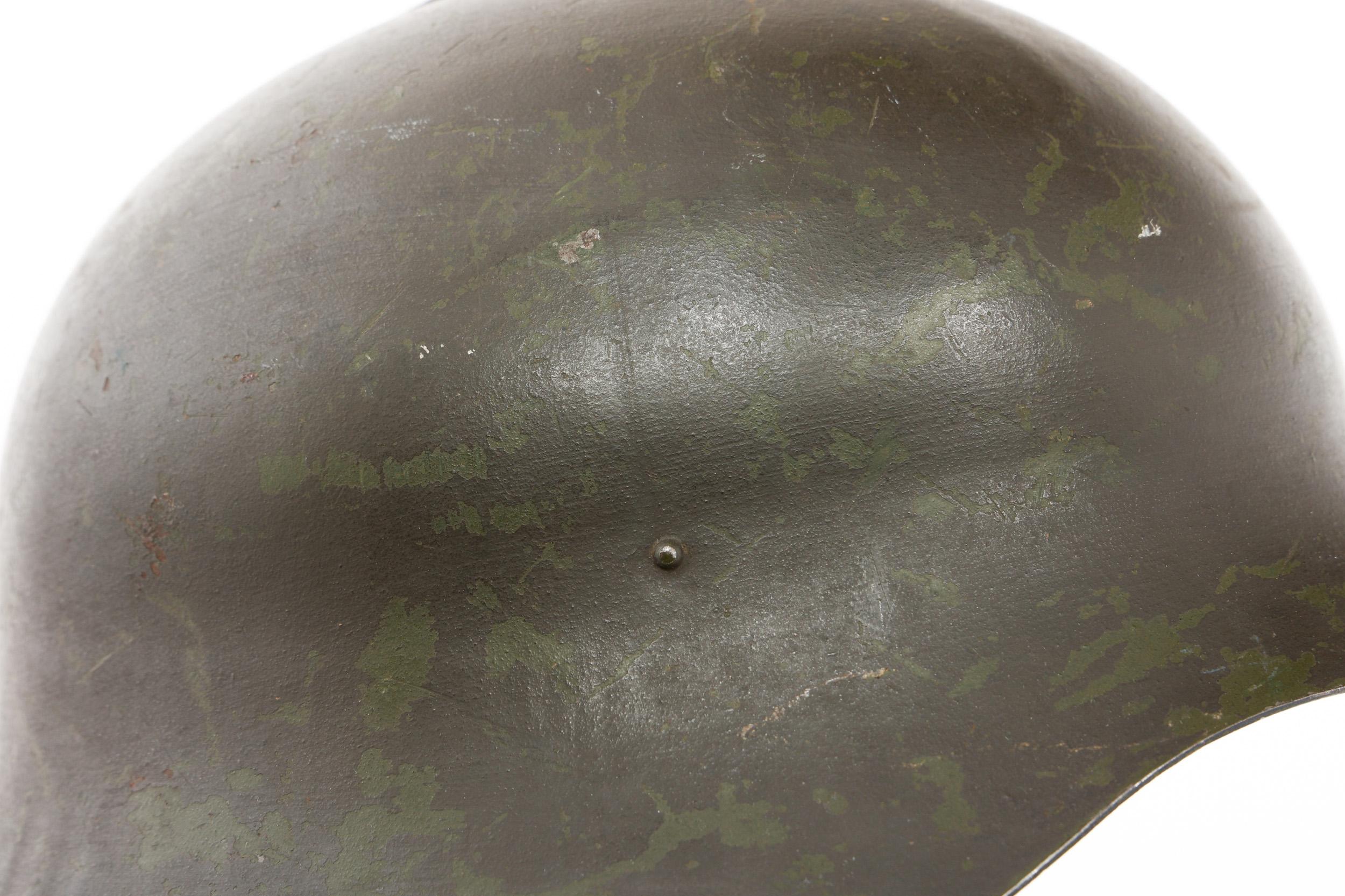 WWII SOVIET RUSSIAN M36 COMBAT HELMET