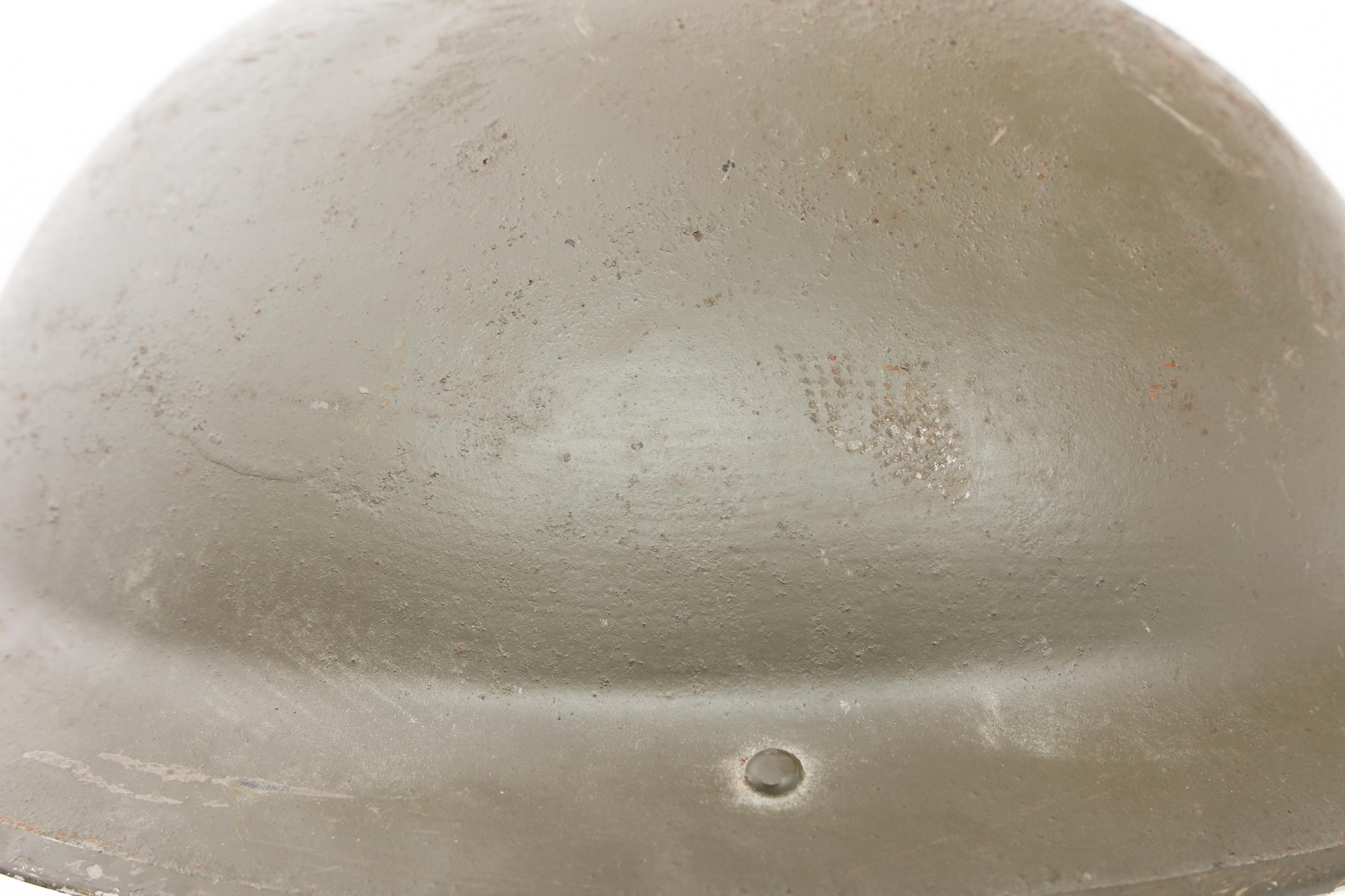 WWII BRITISH MK II COMBAT HELMET