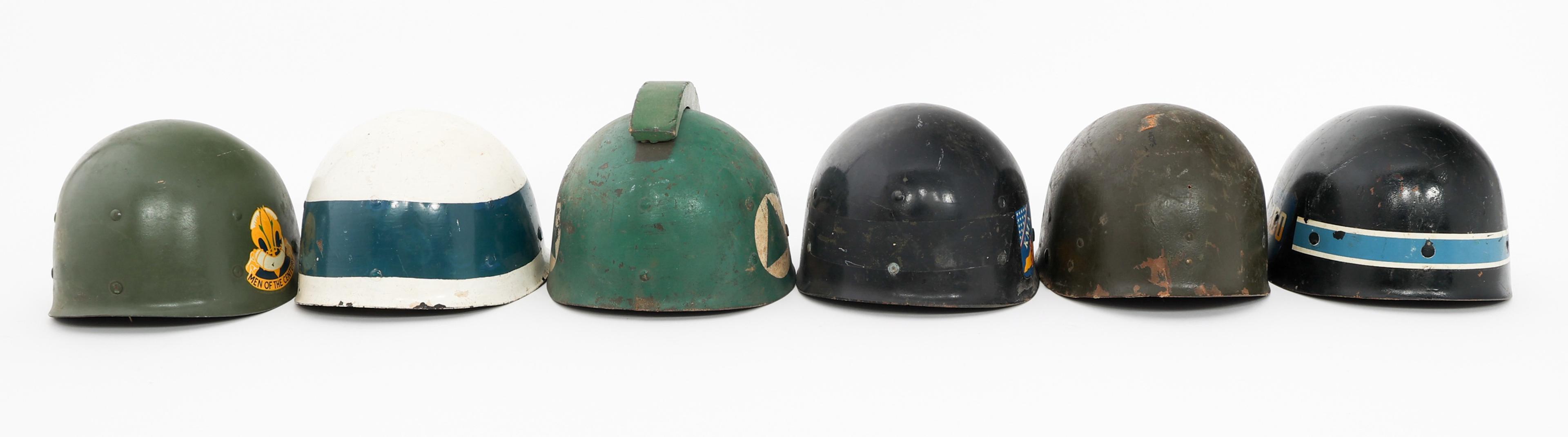 WWII - COLD WAR US ARMED FORCES M1 HELMET LINERS