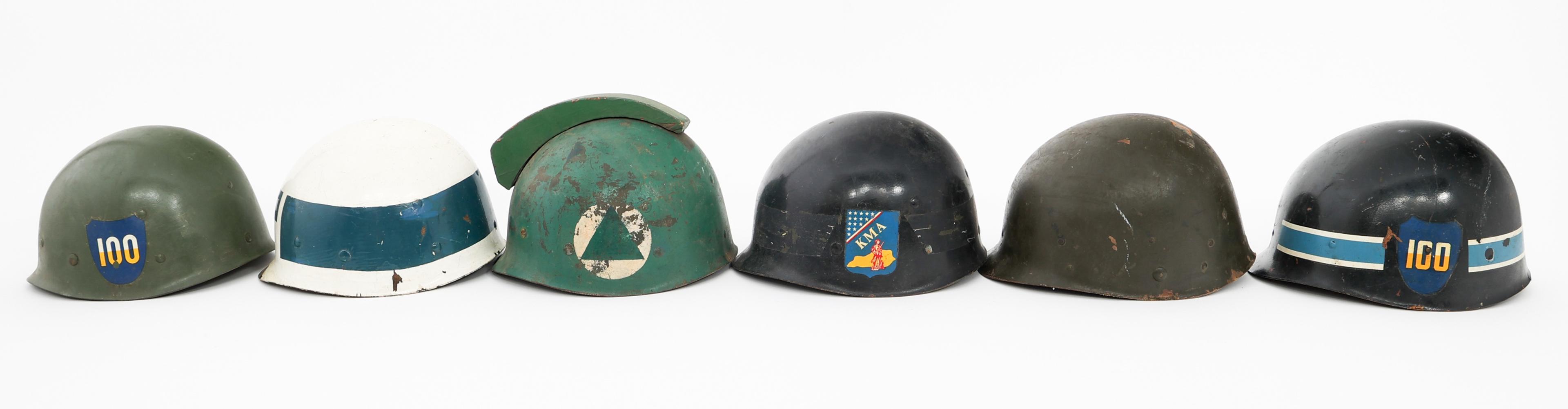 WWII - COLD WAR US ARMED FORCES M1 HELMET LINERS