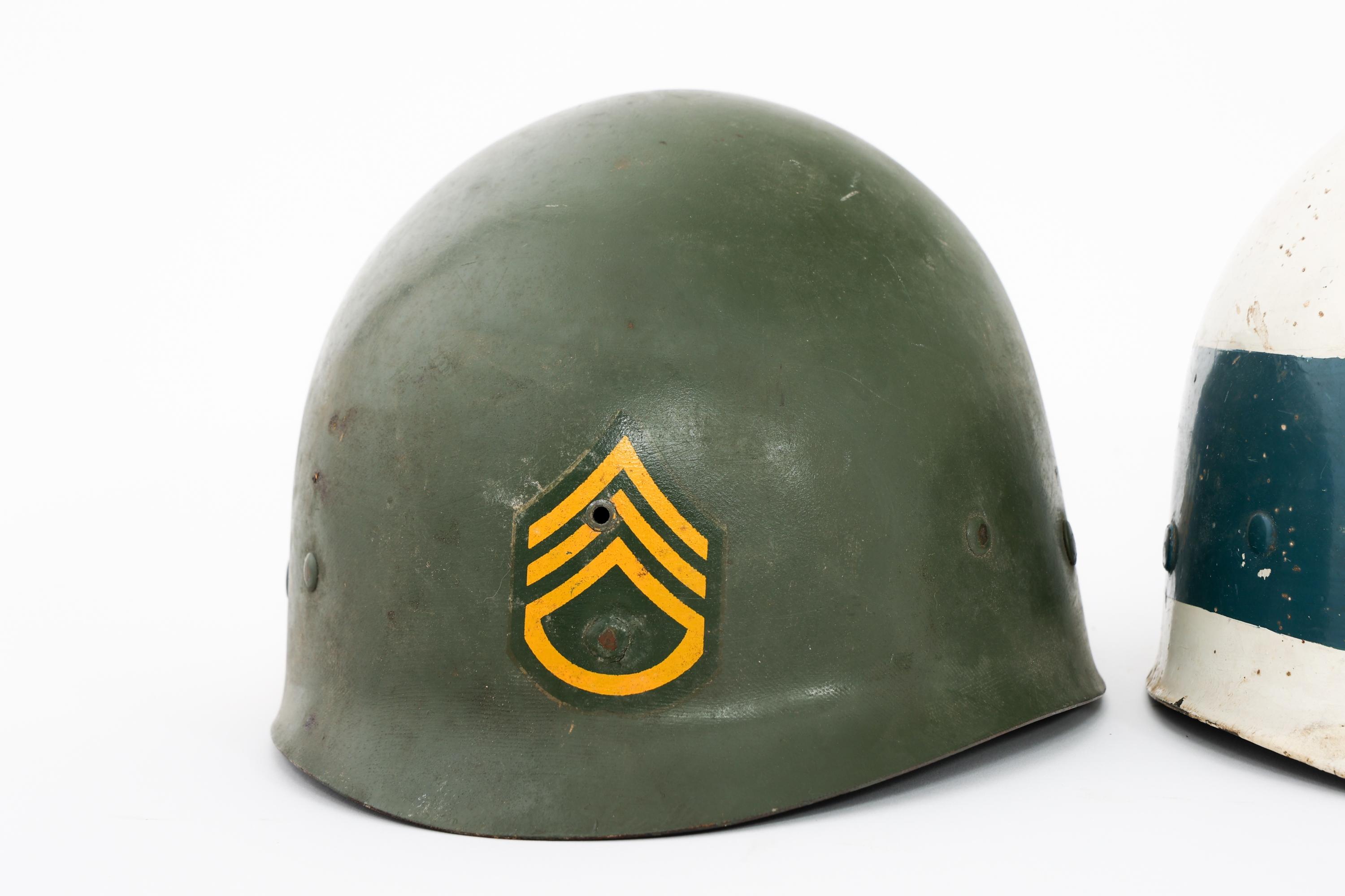 WWII - COLD WAR US ARMED FORCES M1 HELMET LINERS