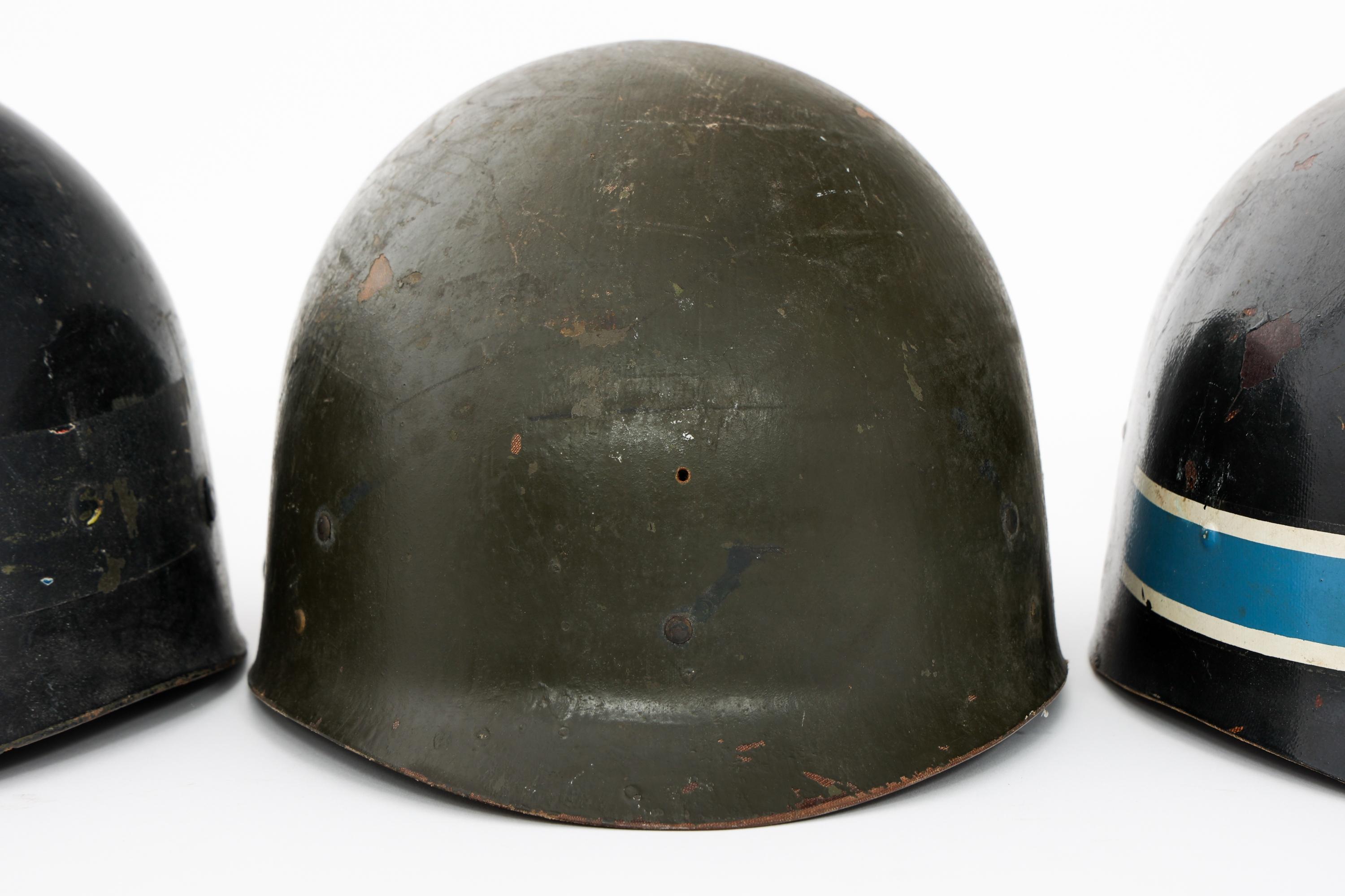 WWII - COLD WAR US ARMED FORCES M1 HELMET LINERS