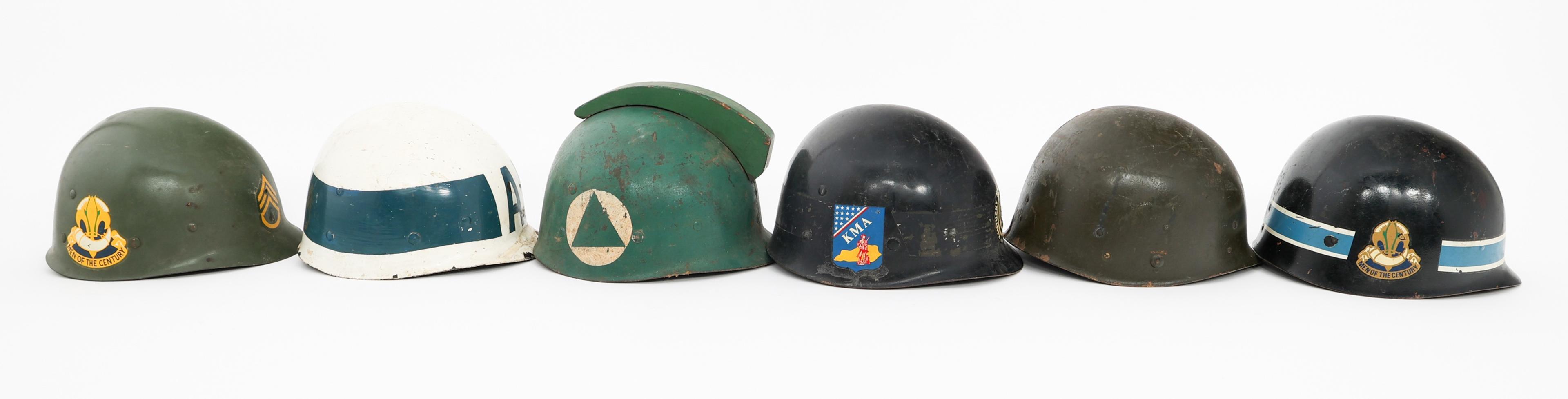 WWII - COLD WAR US ARMED FORCES M1 HELMET LINERS