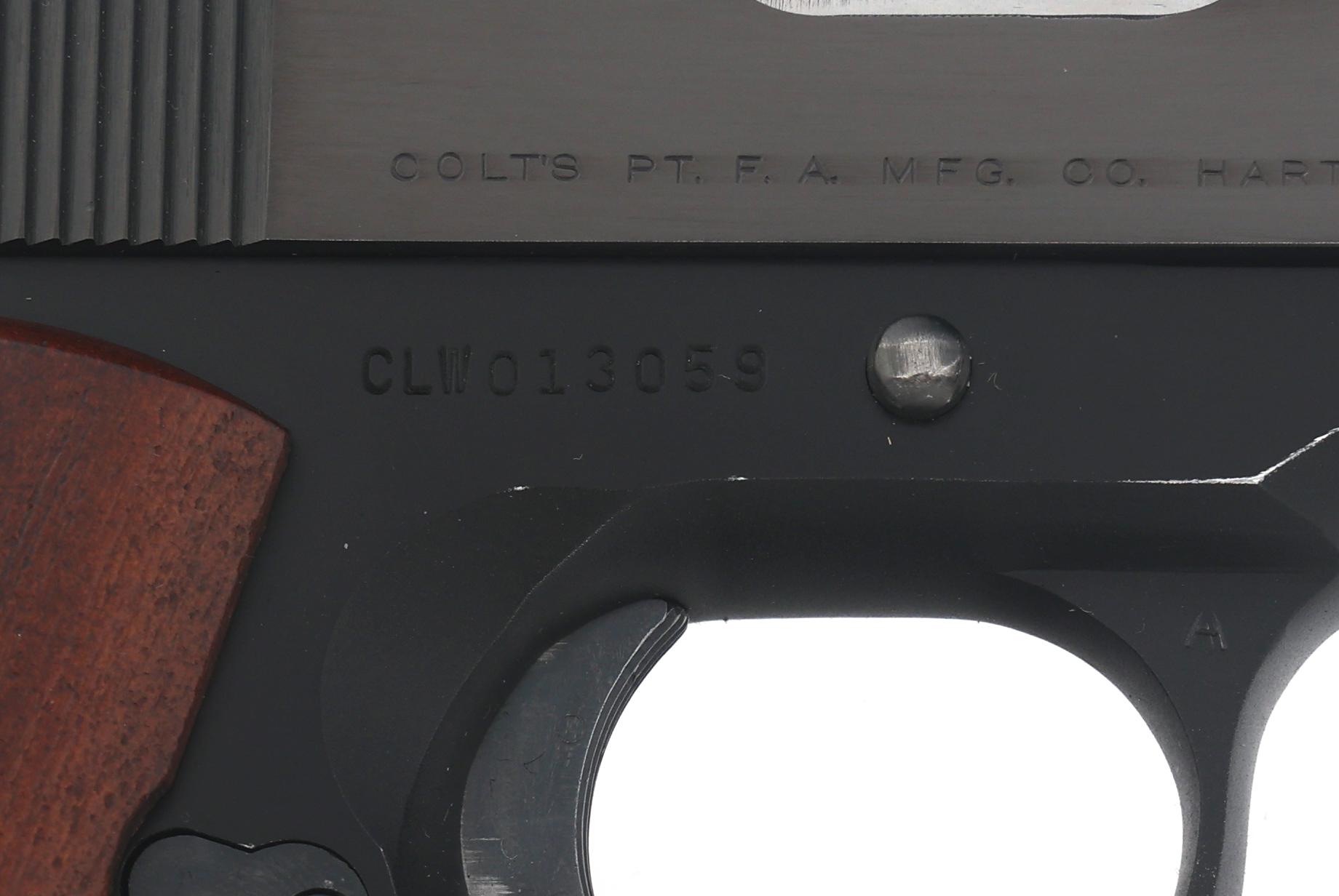 COLT COMMANDER MODEL .45 ACP CALIBER PISTOL