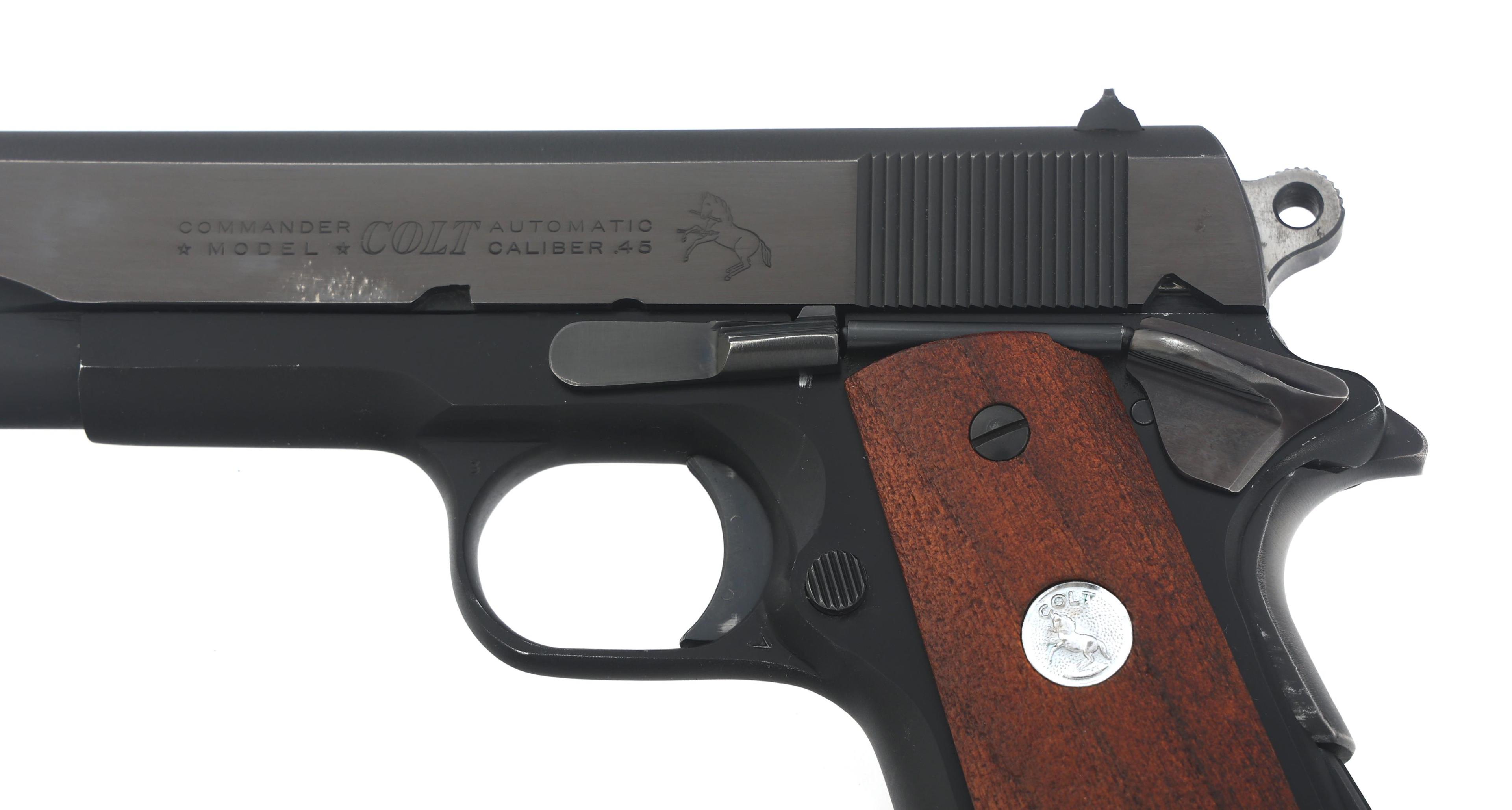 COLT COMMANDER MODEL .45 ACP CALIBER PISTOL