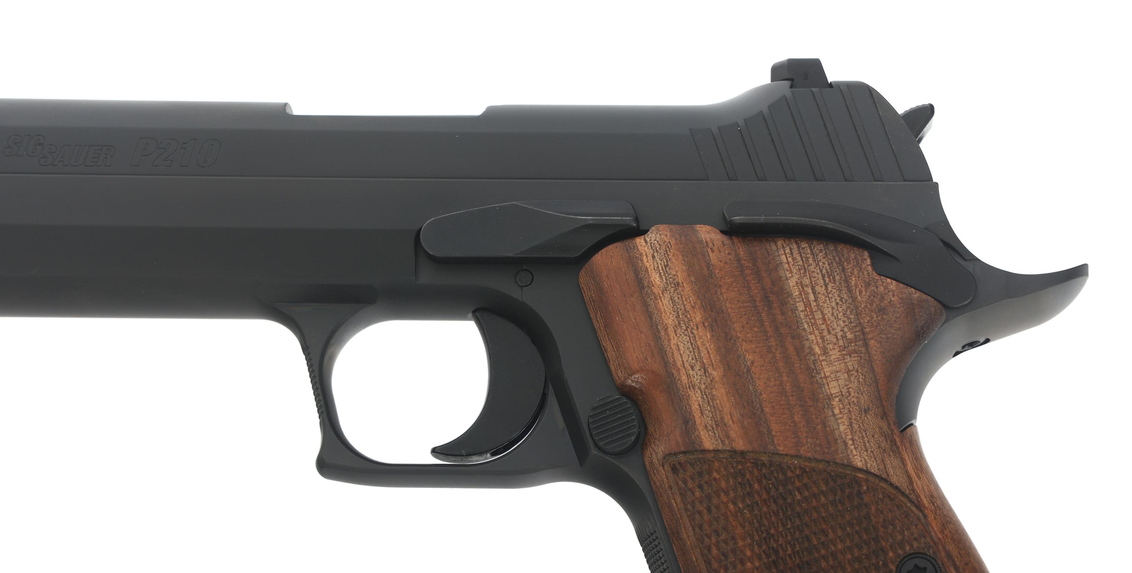SIG SAUER MODEL P210 9mm CALIBER PISTOL