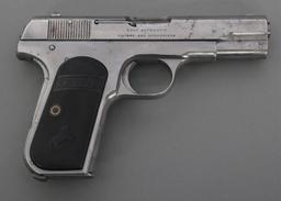 1920 COLT MODEL 1908 POCKET HAMMERLESS .380 PISTOL
