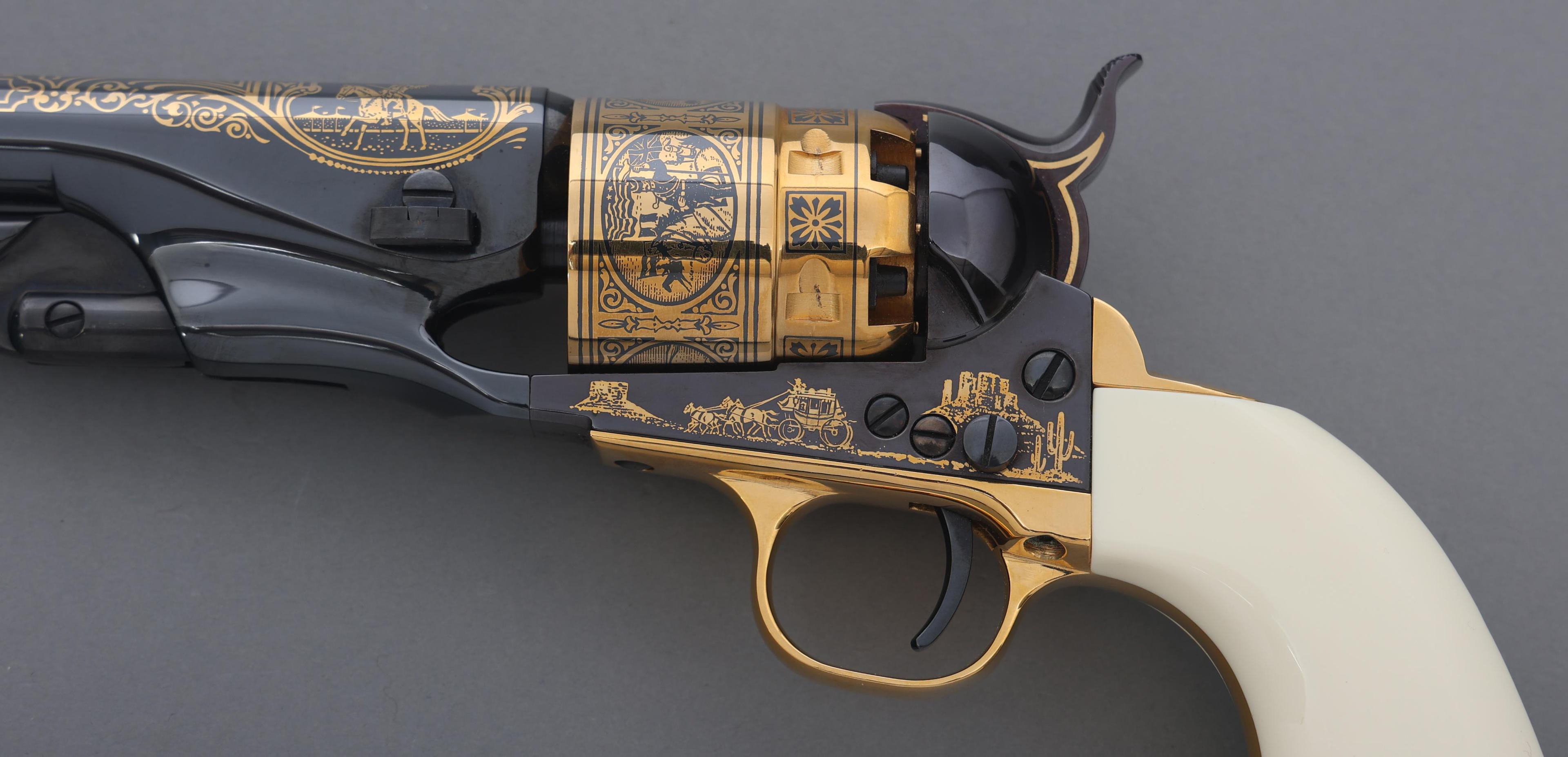 BUFFALO BILL CENTENNIAL COMMEMORATIVE REVOLVER