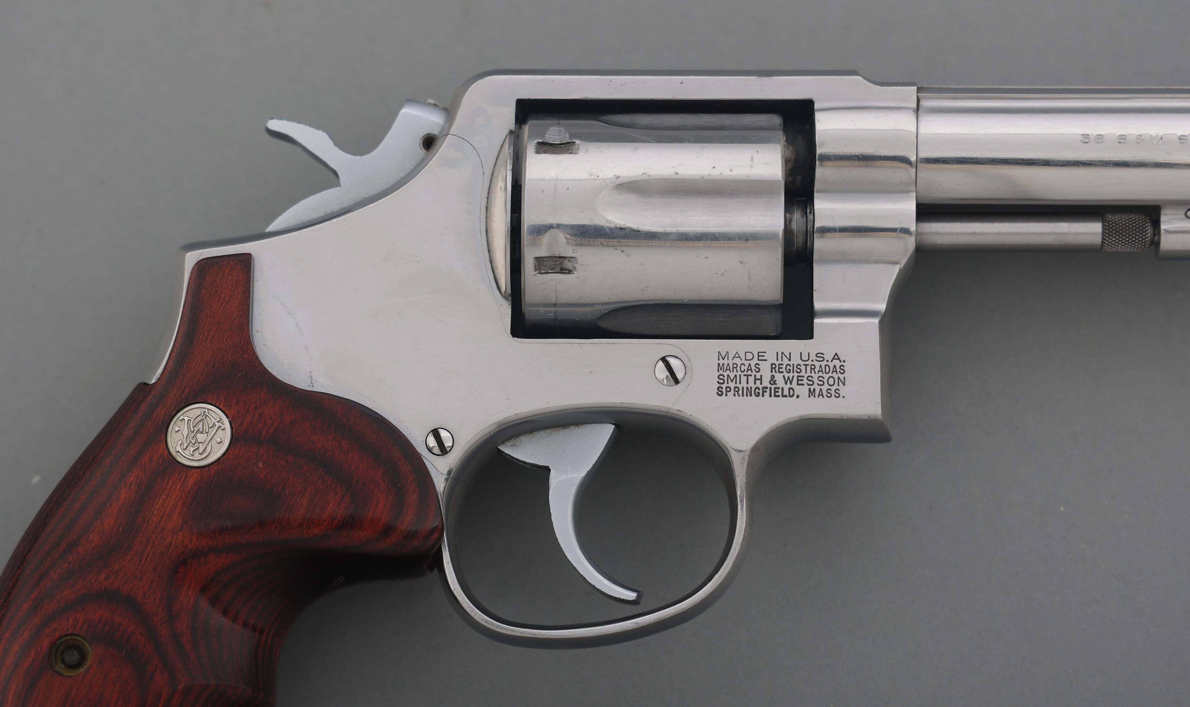 SMITH & WESSON MODEL 64-5 .38 SPECIAL REVOLVER