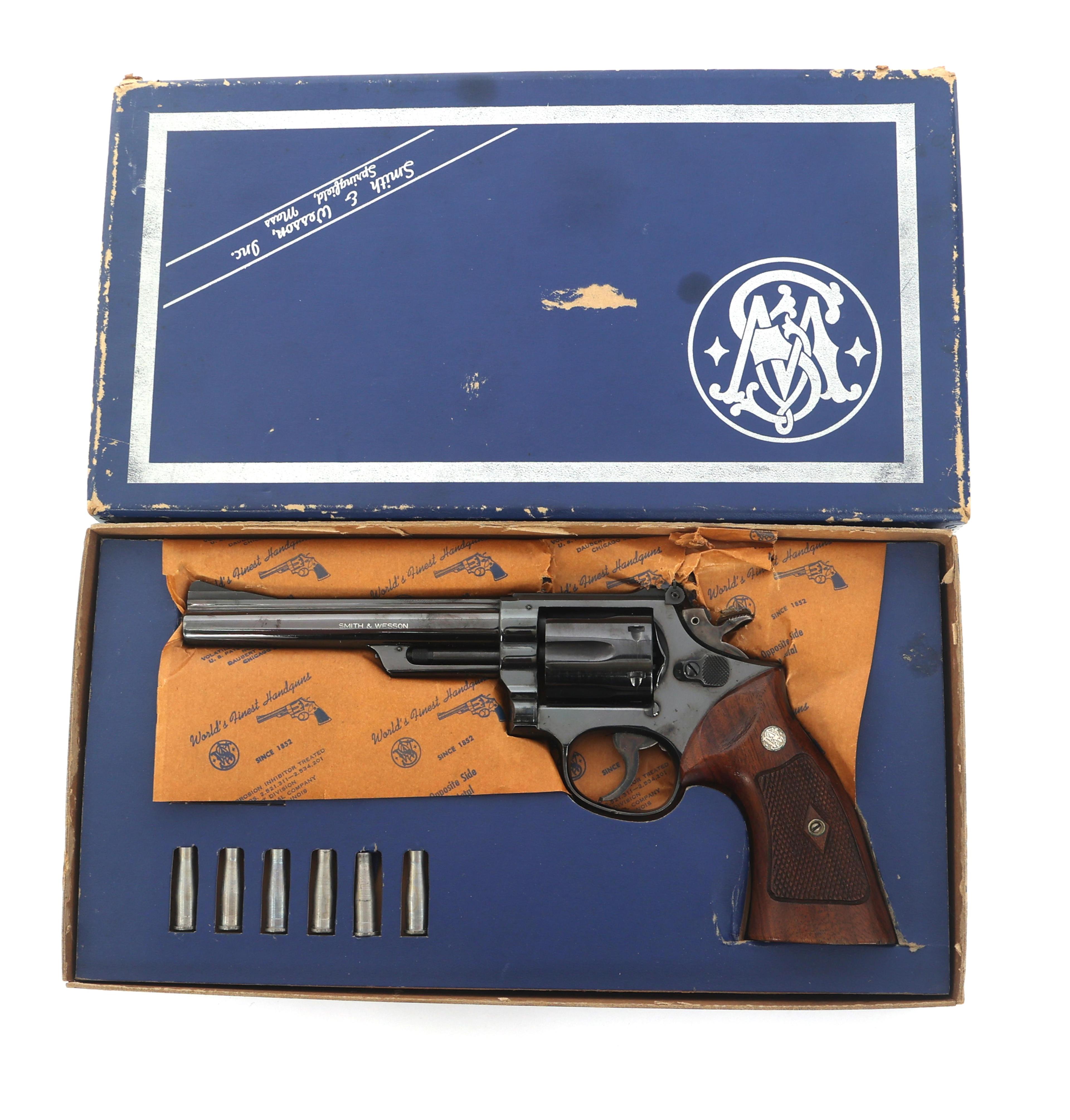 SMITH & WESSON MODEL 53 .22 JET CALIBER REVOLVER