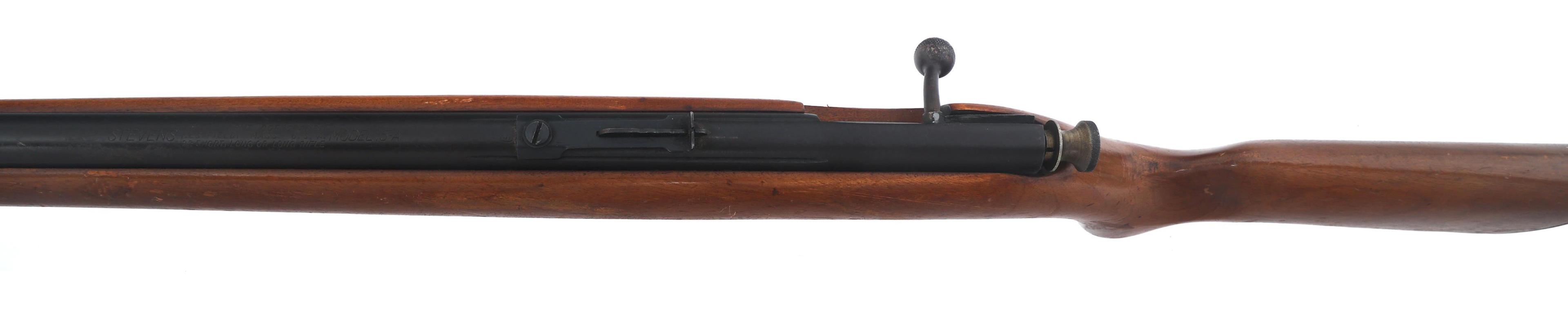 STEVENS MODEL 15-A .22 CALIBER SINGLE SHOT RIFLE