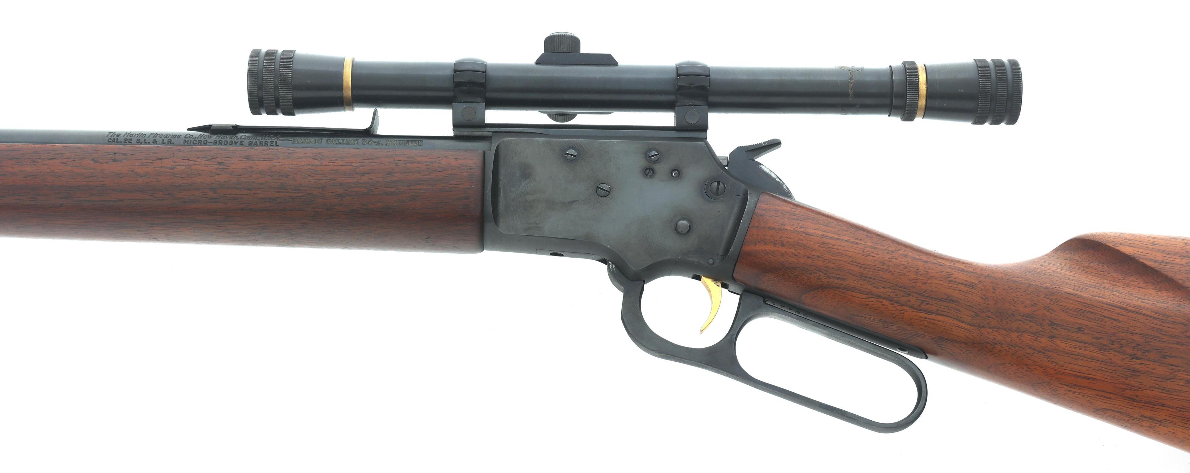 MARLIN MODEL GOLDEN 39A MOUNTIE .22 S-L-LR RIFLE