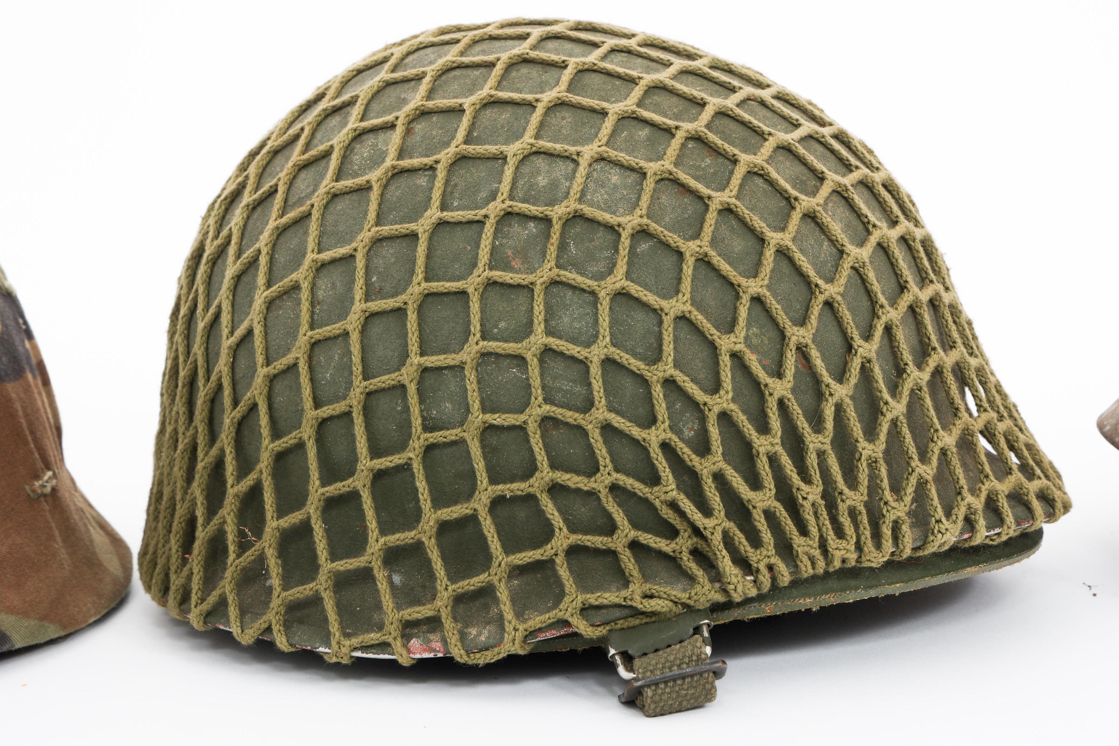WWII - CURRENT M1, ITALIAN M33 & SWISS M18 HELMETS
