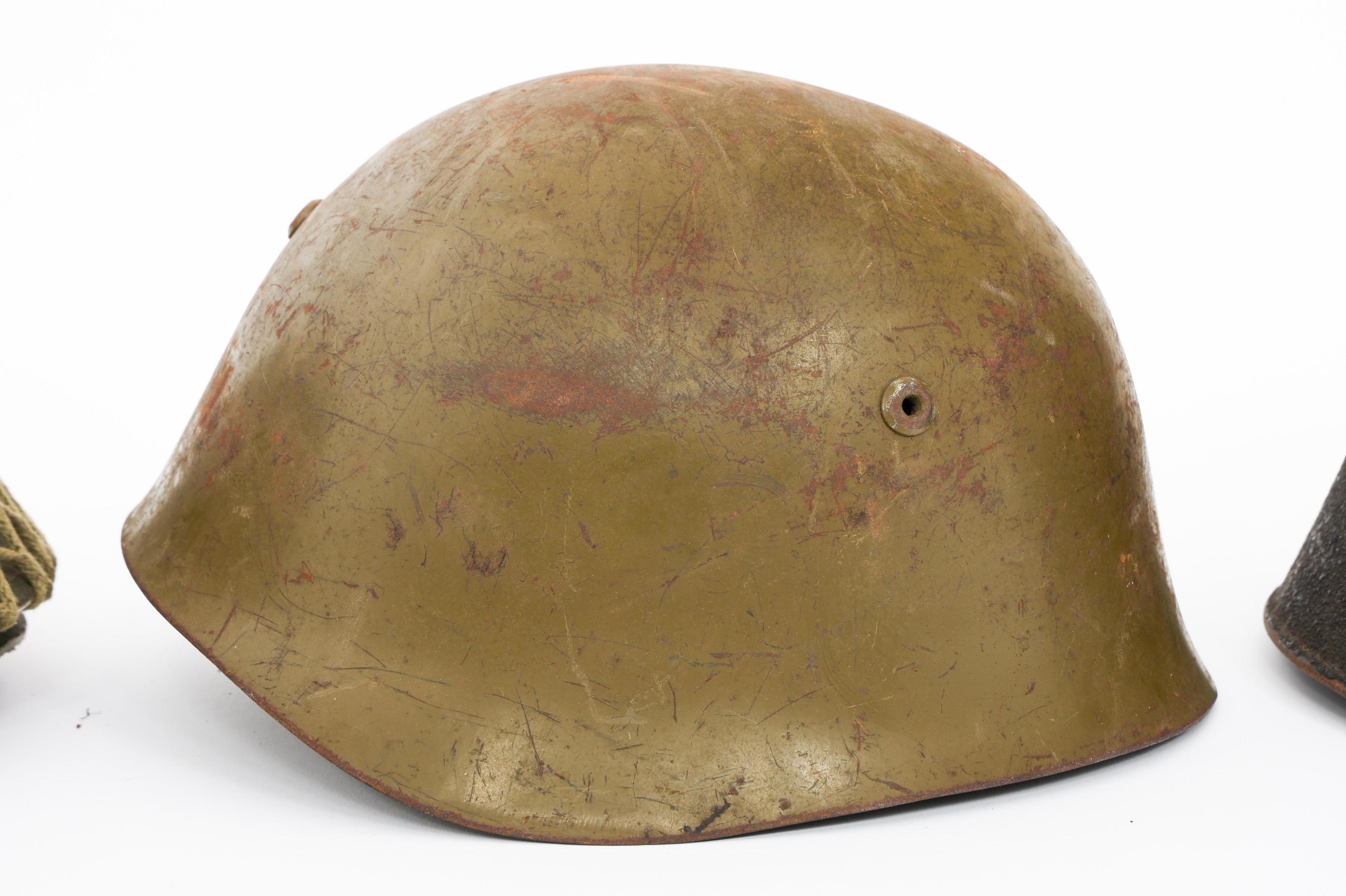 WWII - CURRENT M1, ITALIAN M33 & SWISS M18 HELMETS