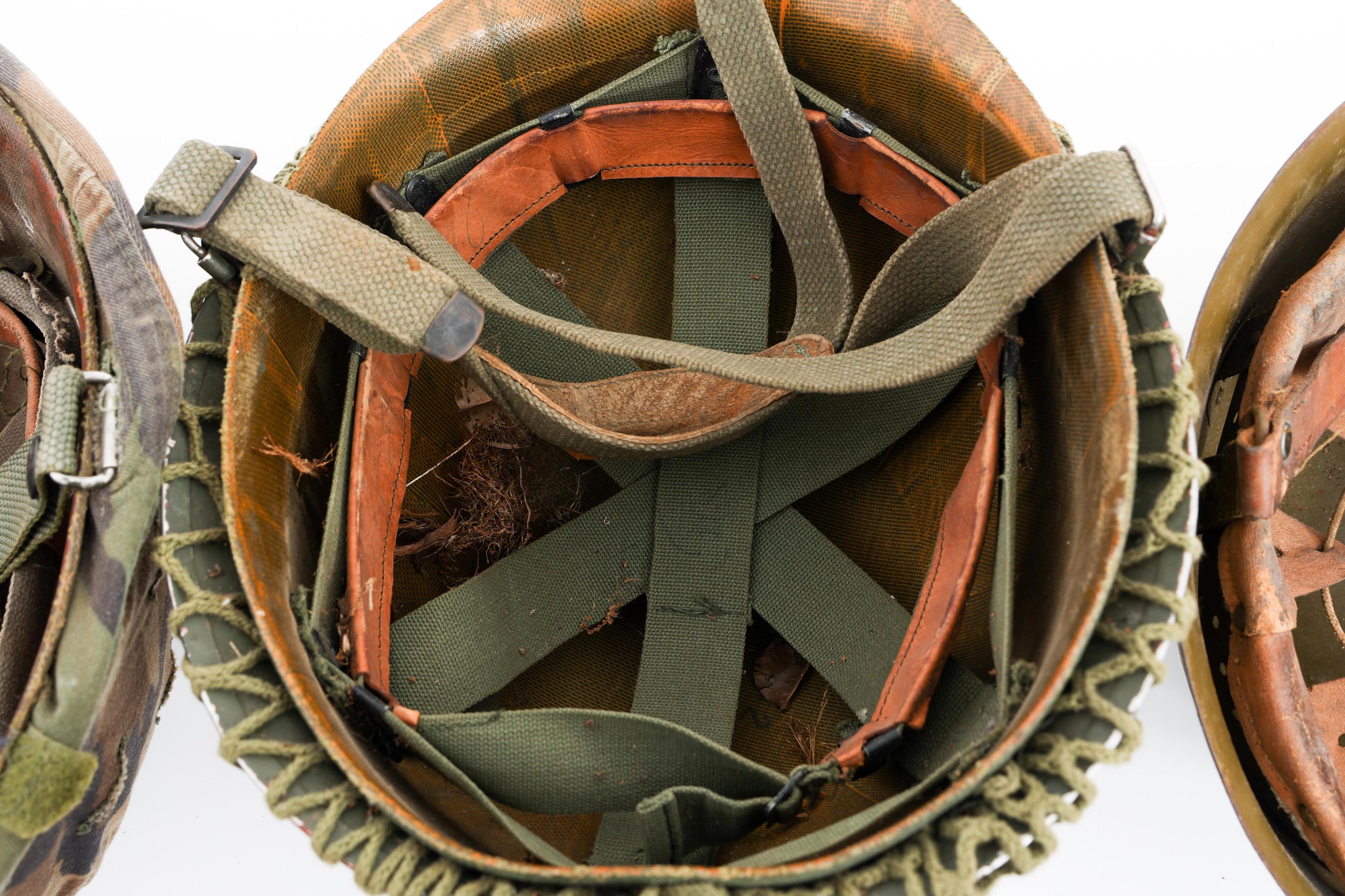 WWII - CURRENT M1, ITALIAN M33 & SWISS M18 HELMETS
