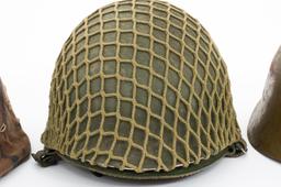 WWII - CURRENT M1, ITALIAN M33 & SWISS M18 HELMETS