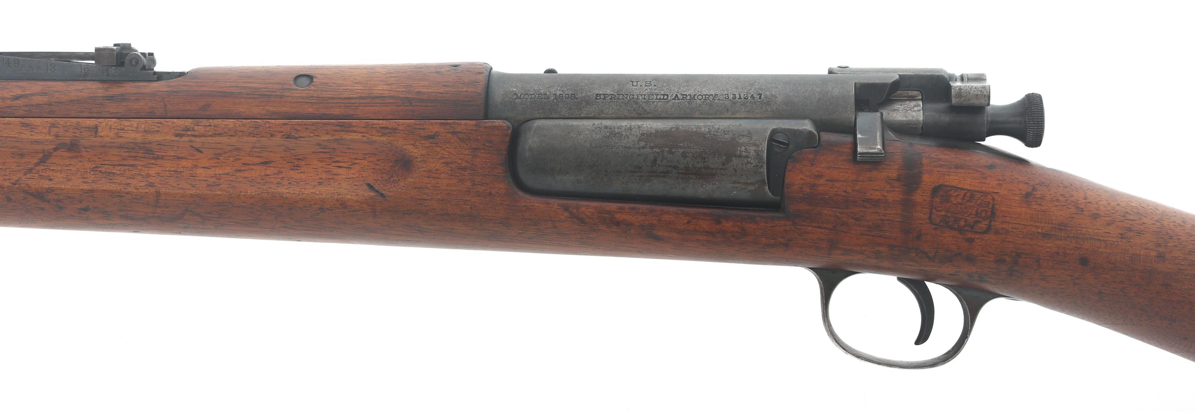1901 SPRINGFIELD MODEL1898 .30-40 KRAG CAL RIFLE