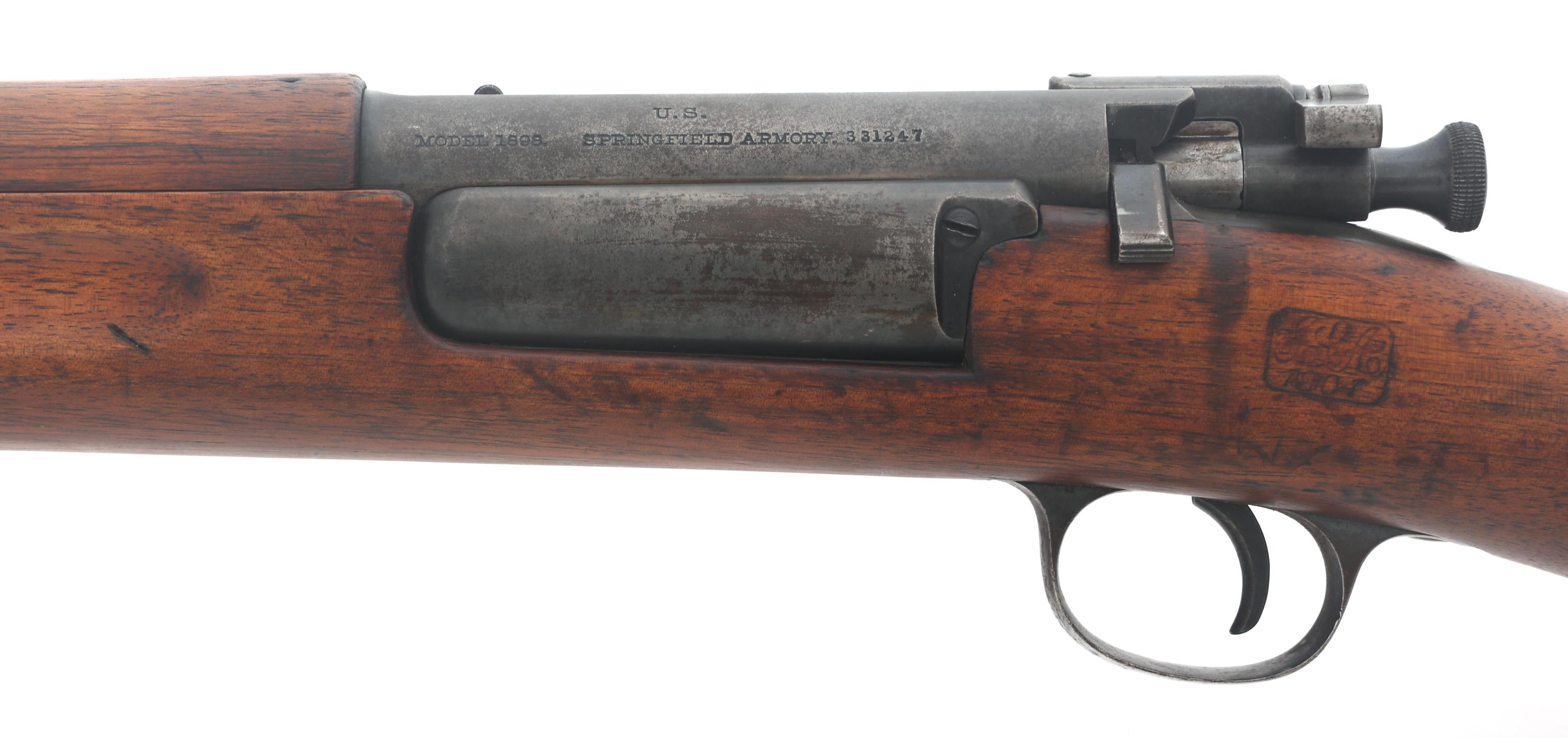 1901 SPRINGFIELD MODEL1898 .30-40 KRAG CAL RIFLE