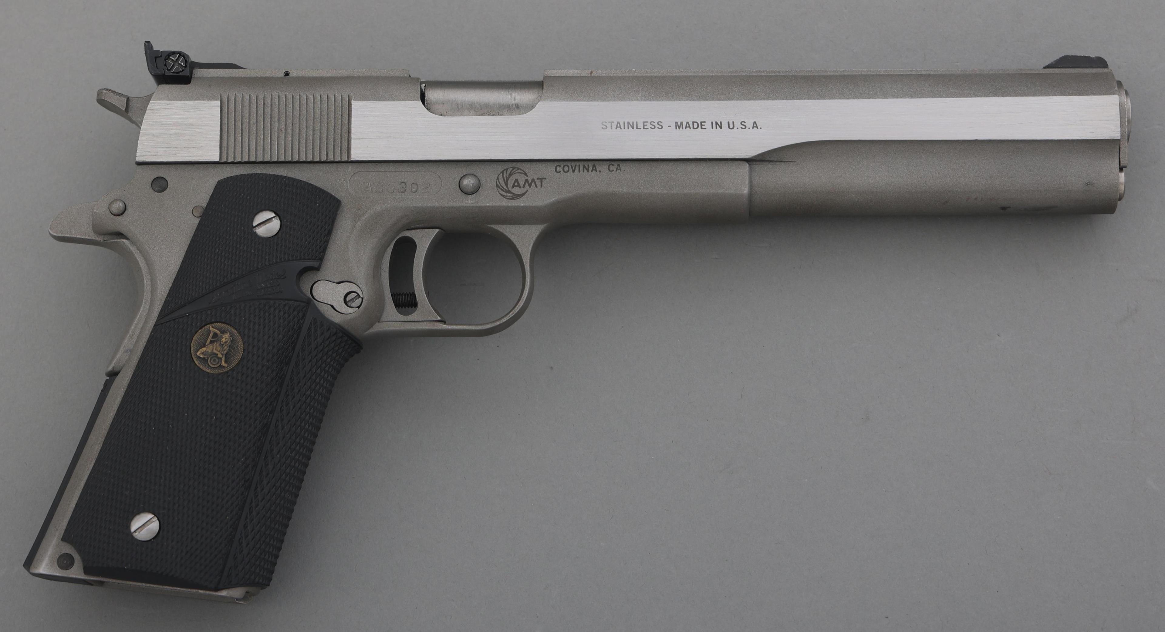 AMT MODEL HARDBALLER .45 ACP CALIBER PISTOL