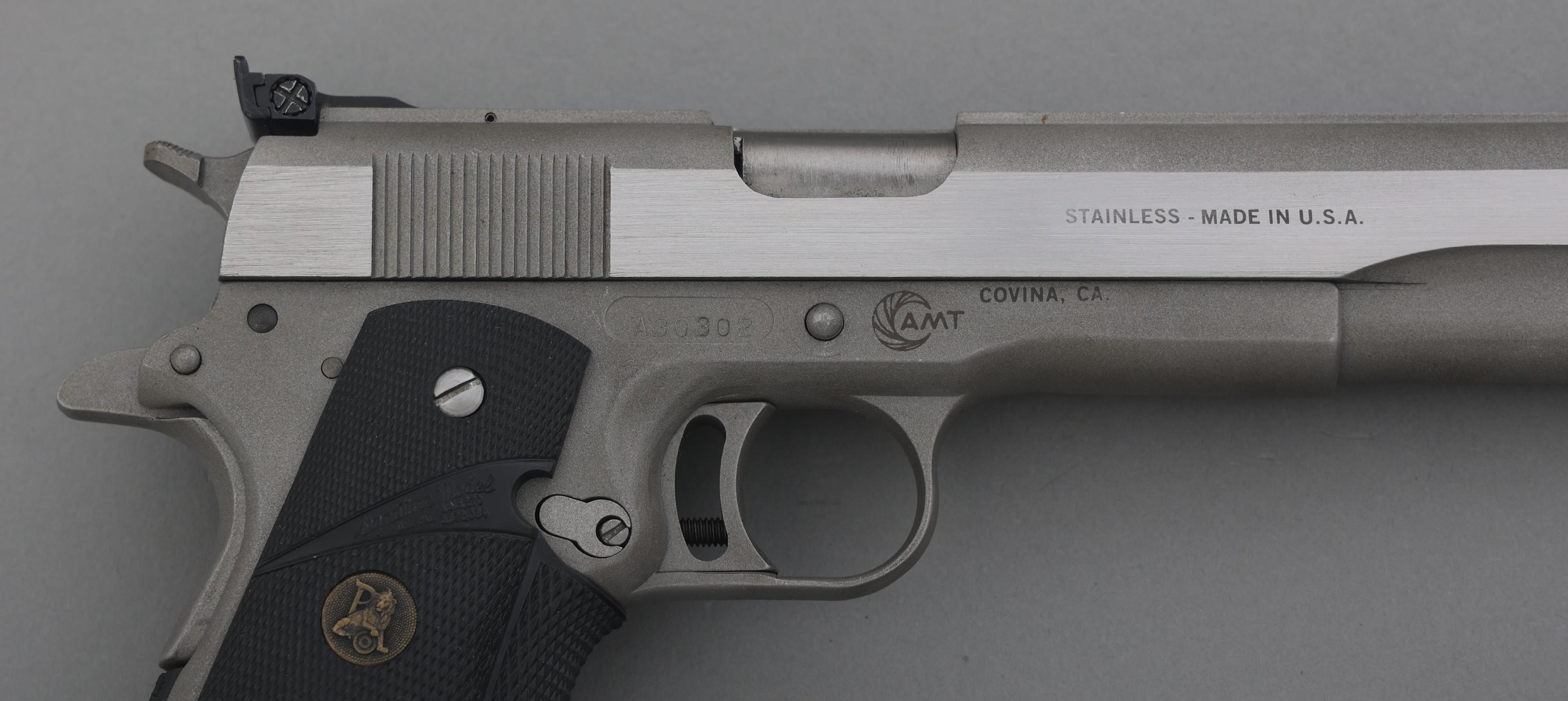 AMT MODEL HARDBALLER .45 ACP CALIBER PISTOL