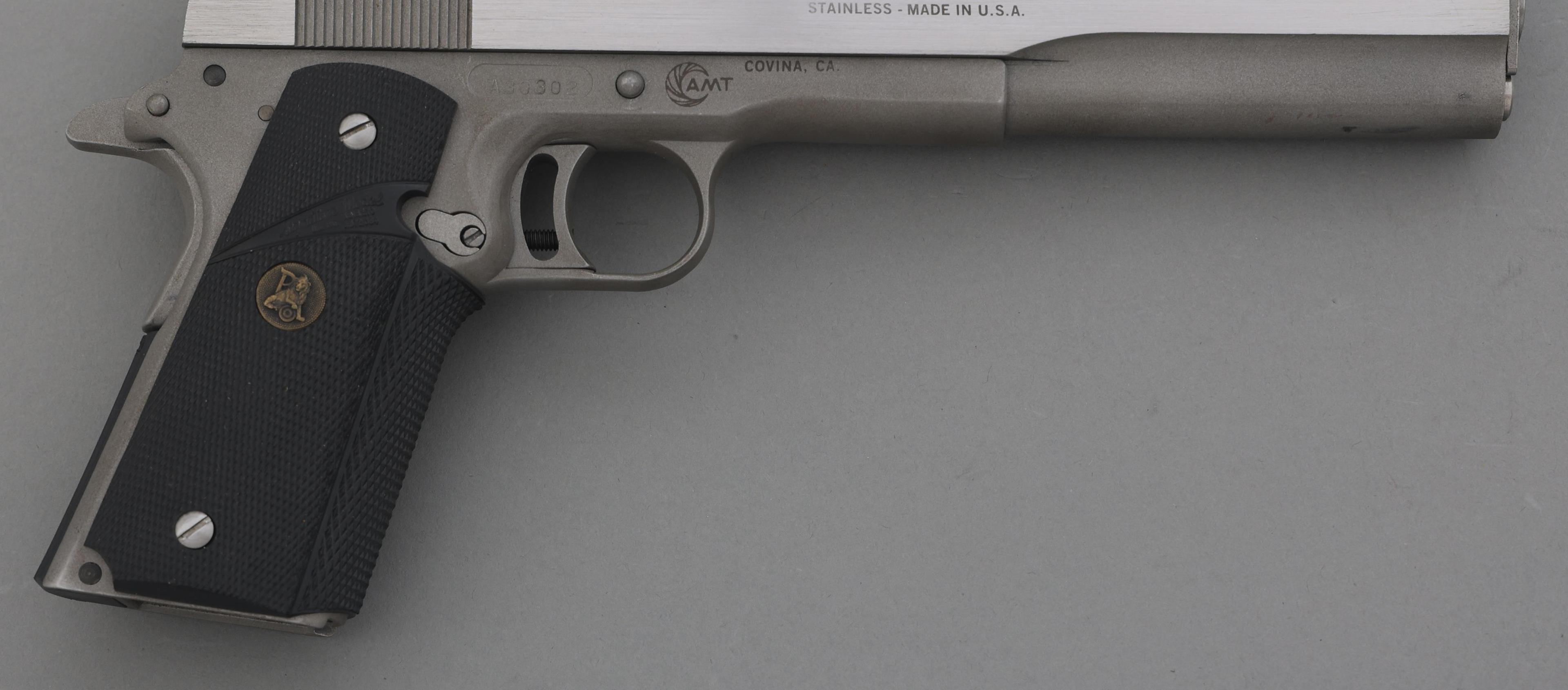 AMT MODEL HARDBALLER .45 ACP CALIBER PISTOL