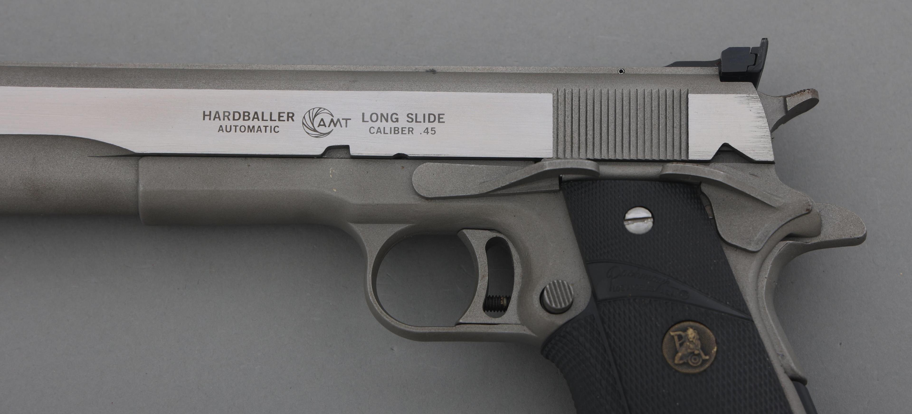 AMT MODEL HARDBALLER .45 ACP CALIBER PISTOL