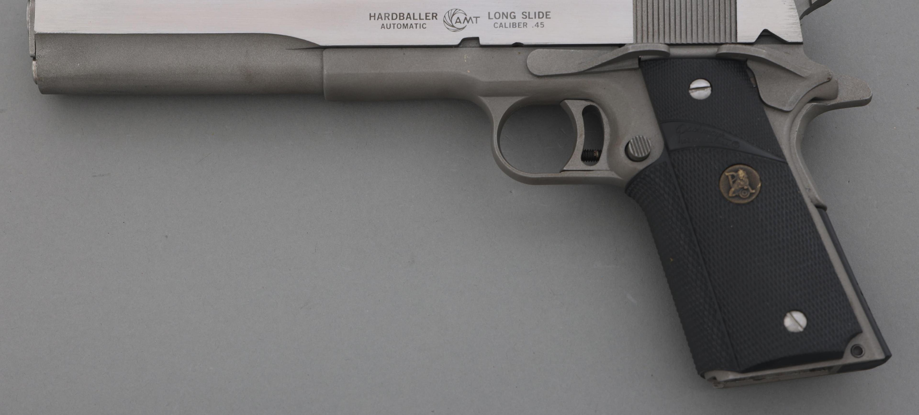 AMT MODEL HARDBALLER .45 ACP CALIBER PISTOL