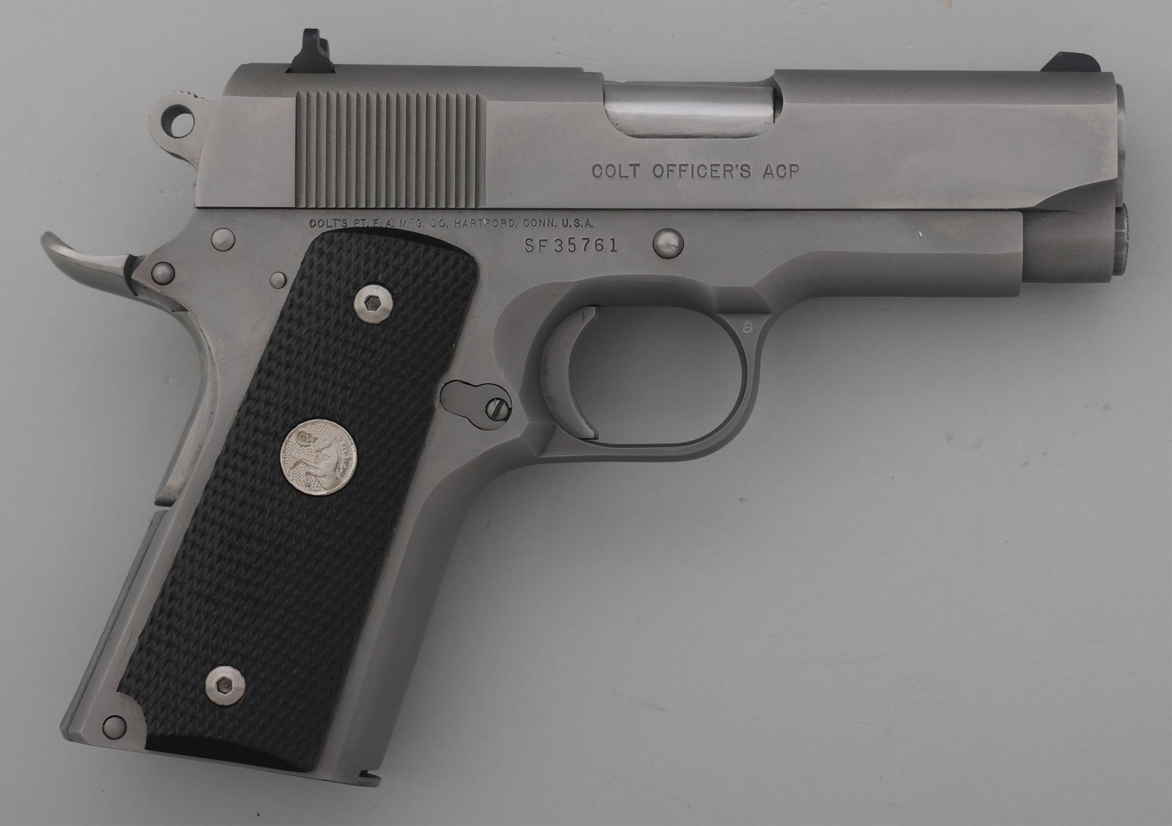 COLT MODEL OFFICER'S ACP .45 ACP CALIBER PISTOL