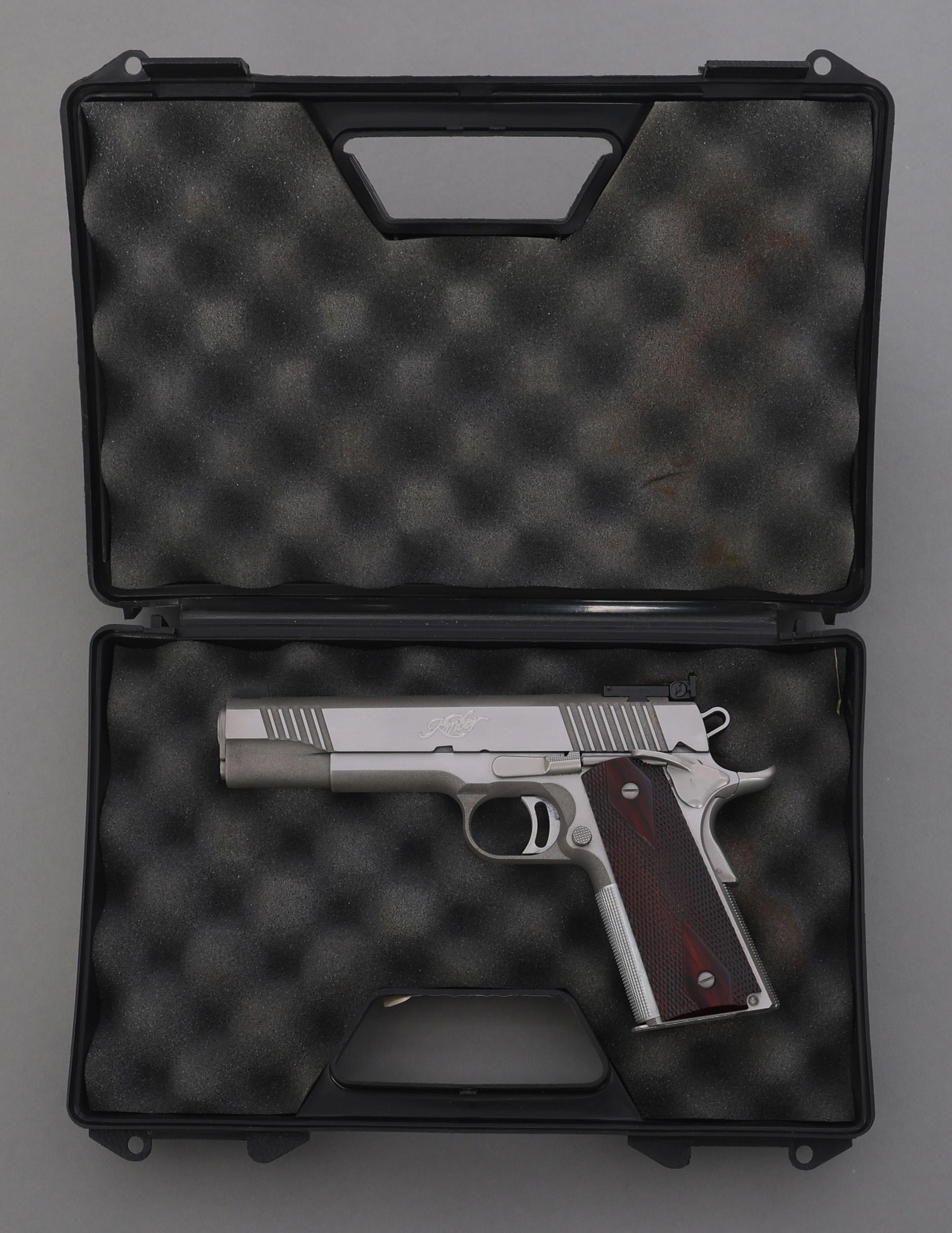 KIMBER MODEL GOLD MATCH .45 ACP CALIBER PISTOL