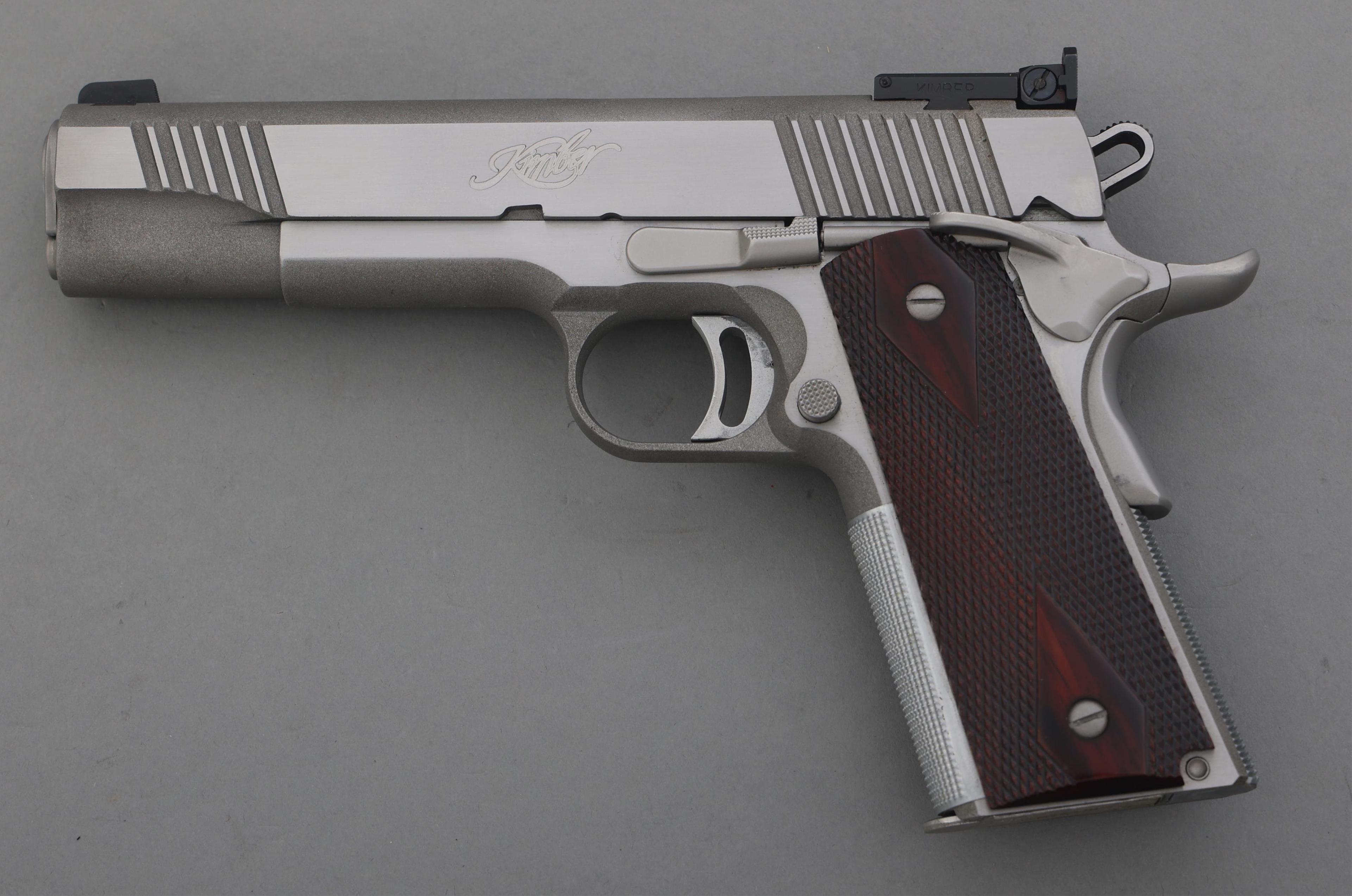 KIMBER MODEL GOLD MATCH .45 ACP CALIBER PISTOL