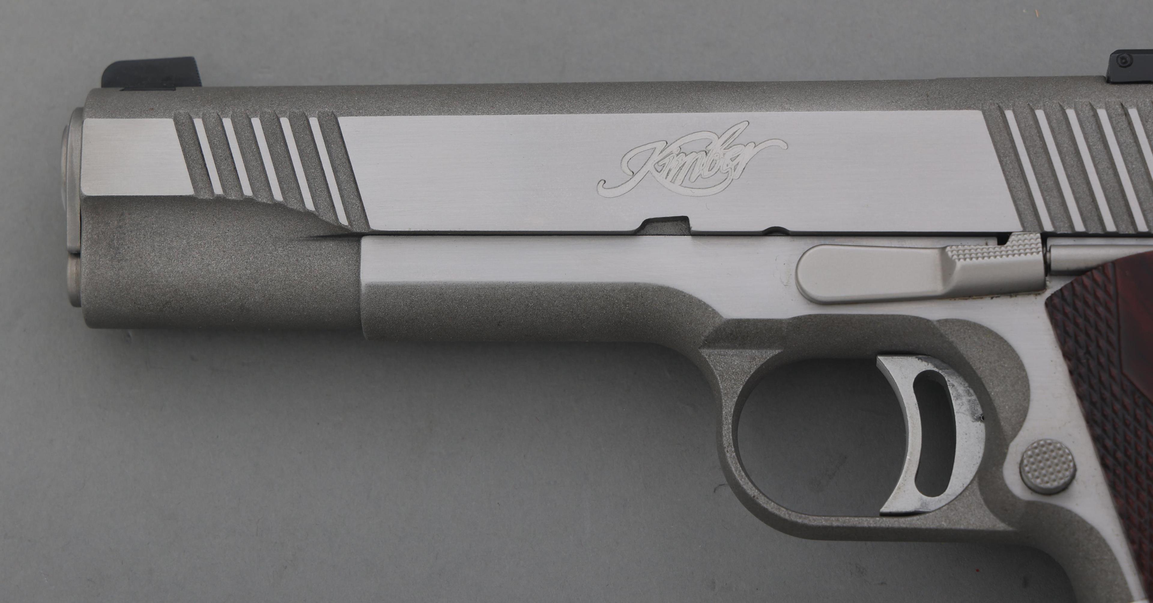KIMBER MODEL GOLD MATCH .45 ACP CALIBER PISTOL
