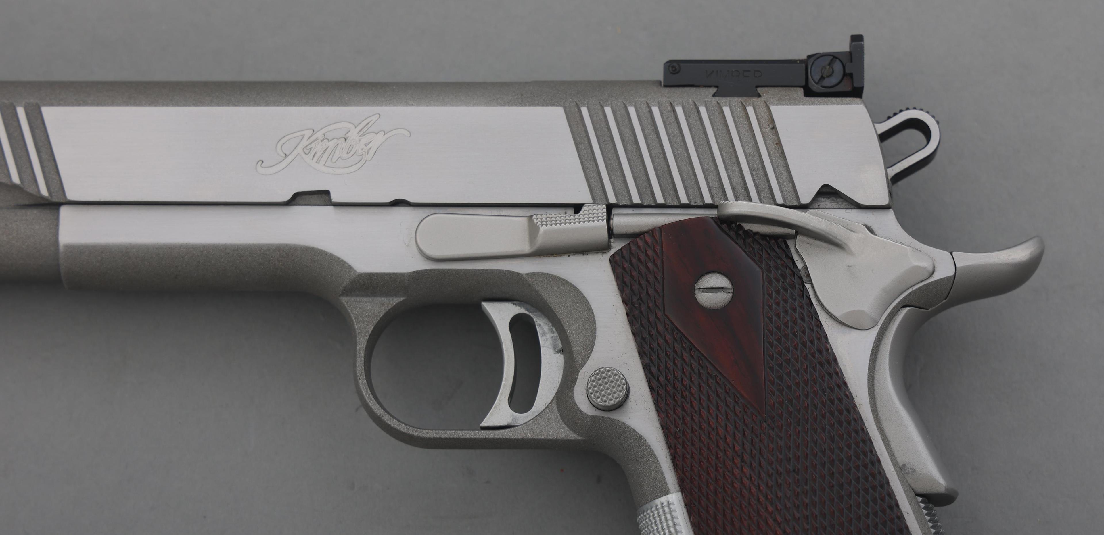 KIMBER MODEL GOLD MATCH .45 ACP CALIBER PISTOL