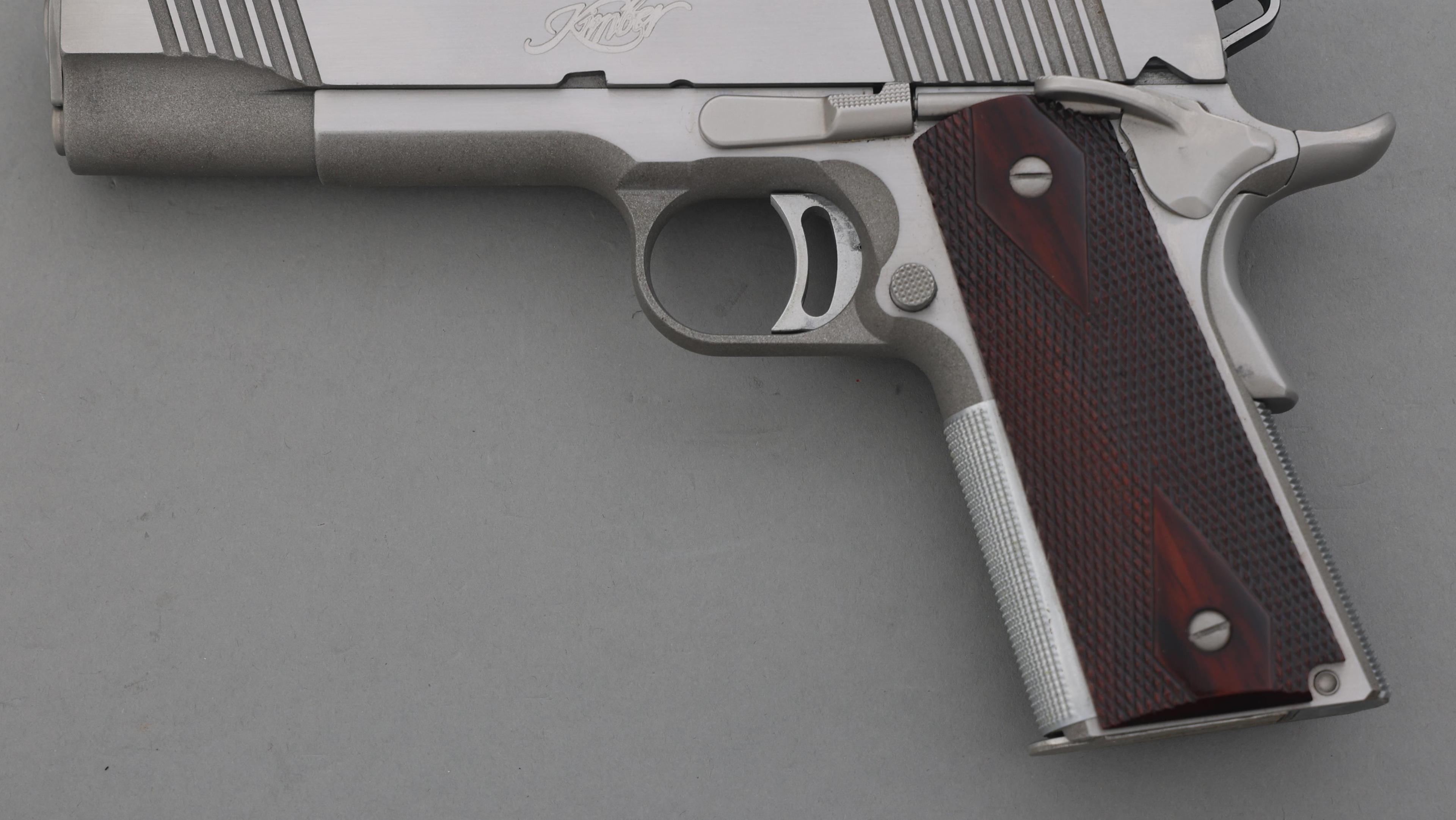 KIMBER MODEL GOLD MATCH .45 ACP CALIBER PISTOL