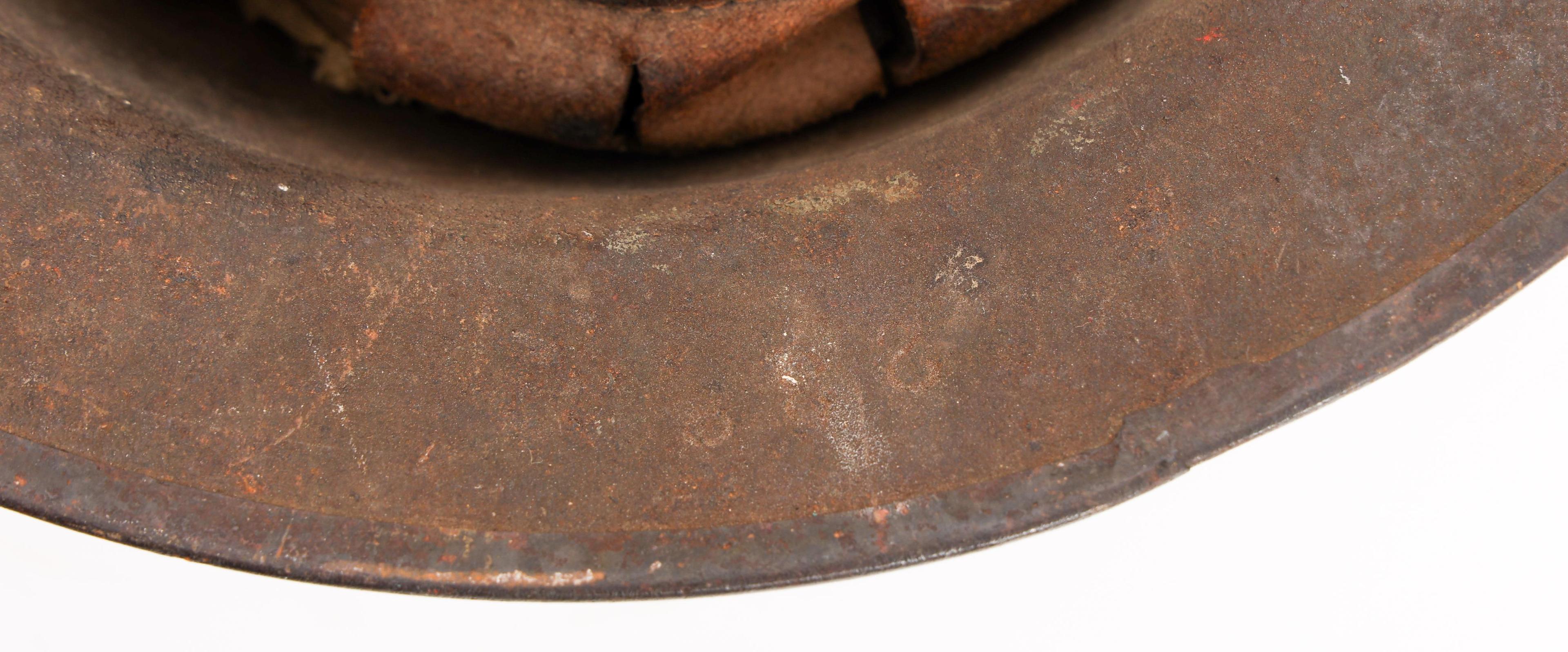WWI US AEF 1st ARMY M1917 DOUGHBOY HELMETS