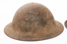 WWI US AEF 1st ARMY M1917 DOUGHBOY HELMETS