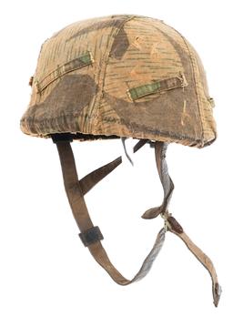 WWII GERMAN M38 FALLSCHIRMJAGER COMBAT HELMET