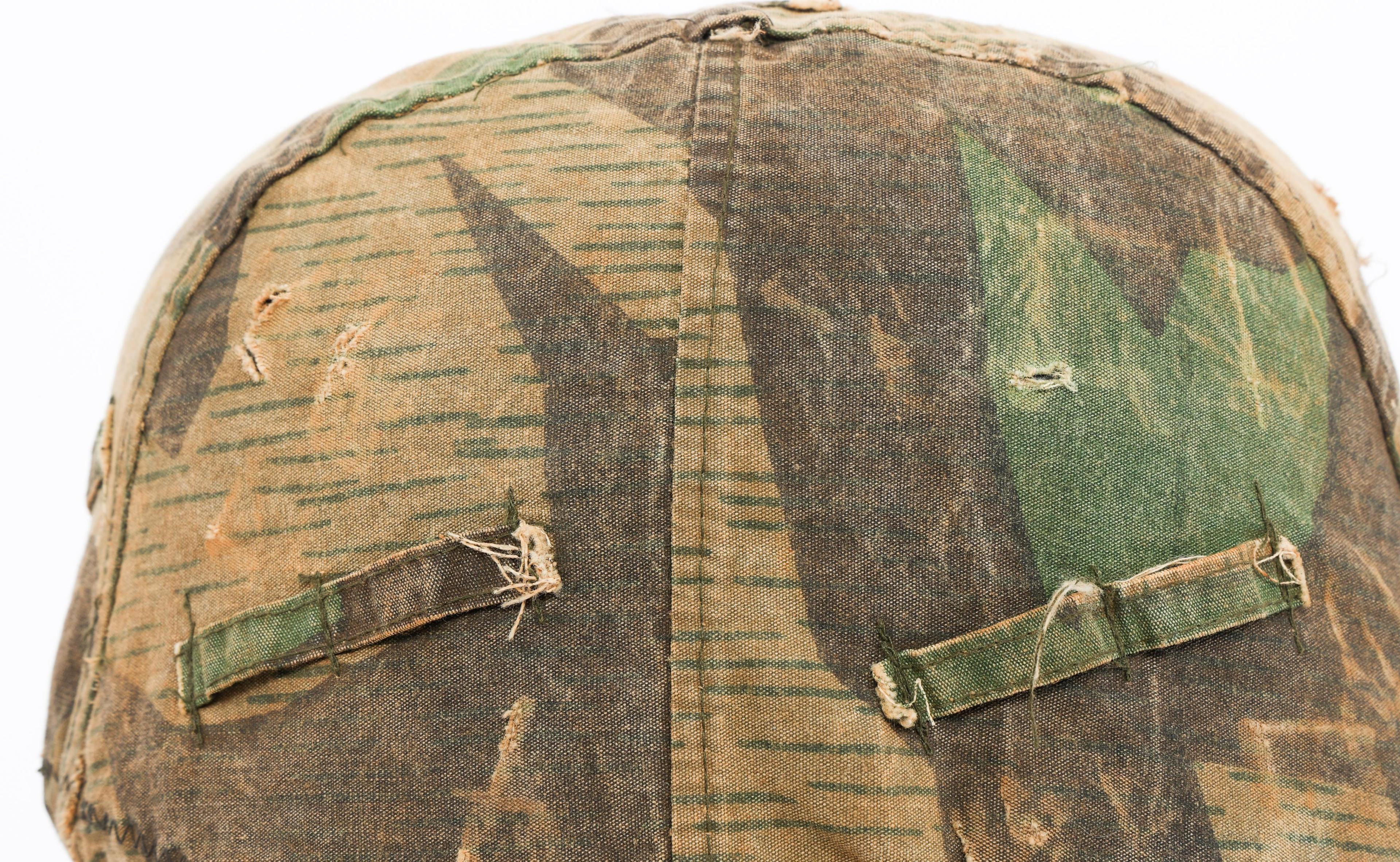 WWII GERMAN M38 FALLSCHIRMJAGER COMBAT HELMET