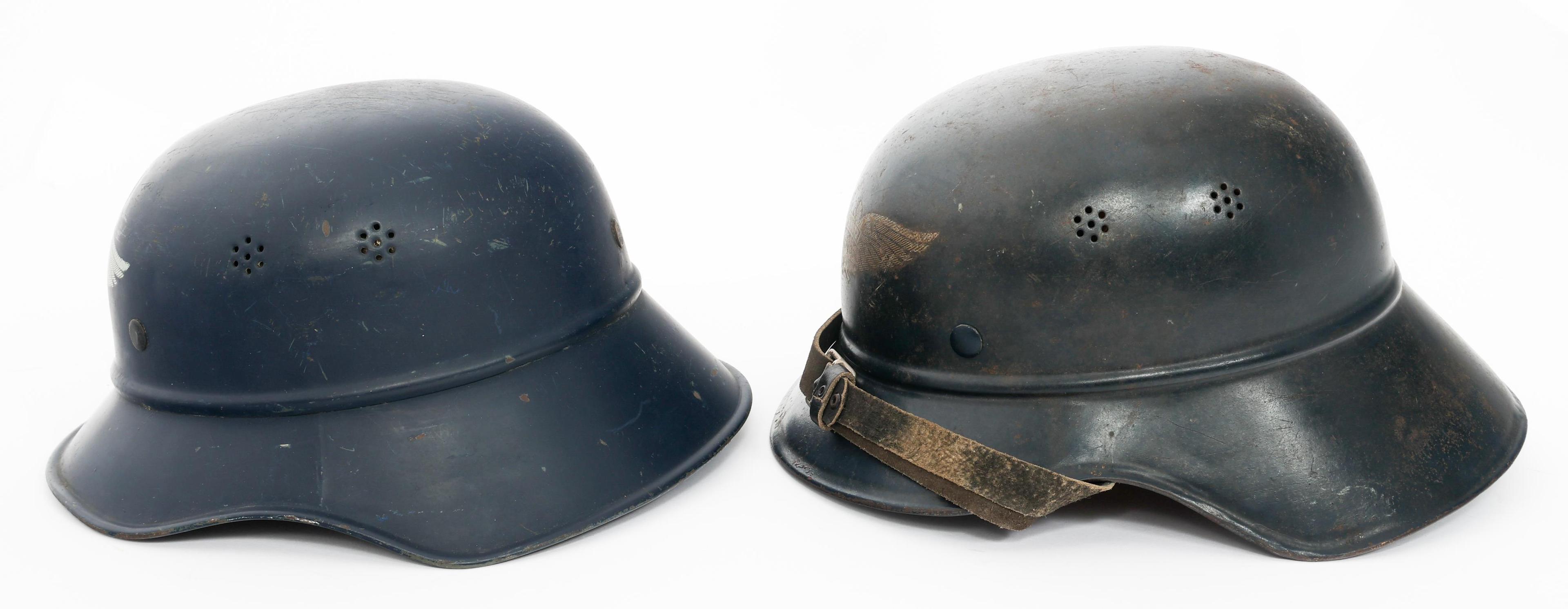 WWII GERMAN LUFTSCHUTZ M38 GLADIATOR HELMETS