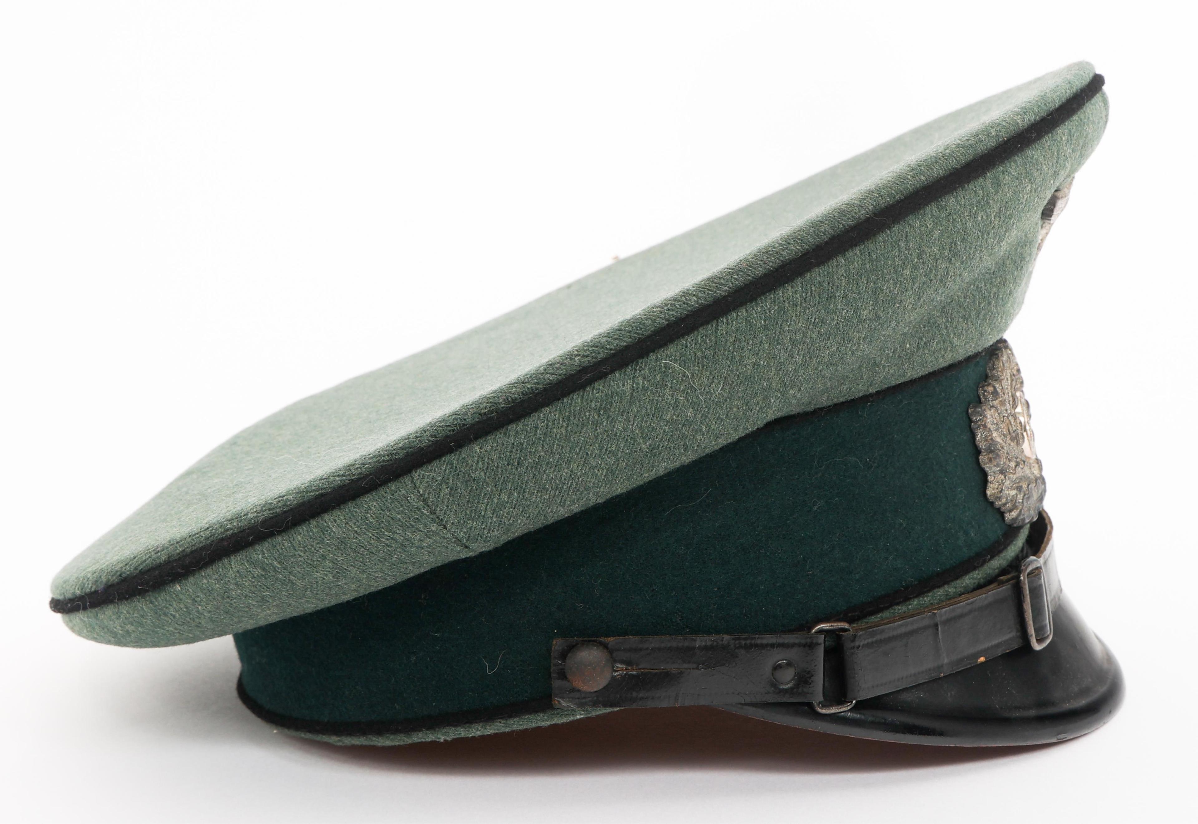 WWII GERMAN HEER ENGINEER NCO VISOR CAP