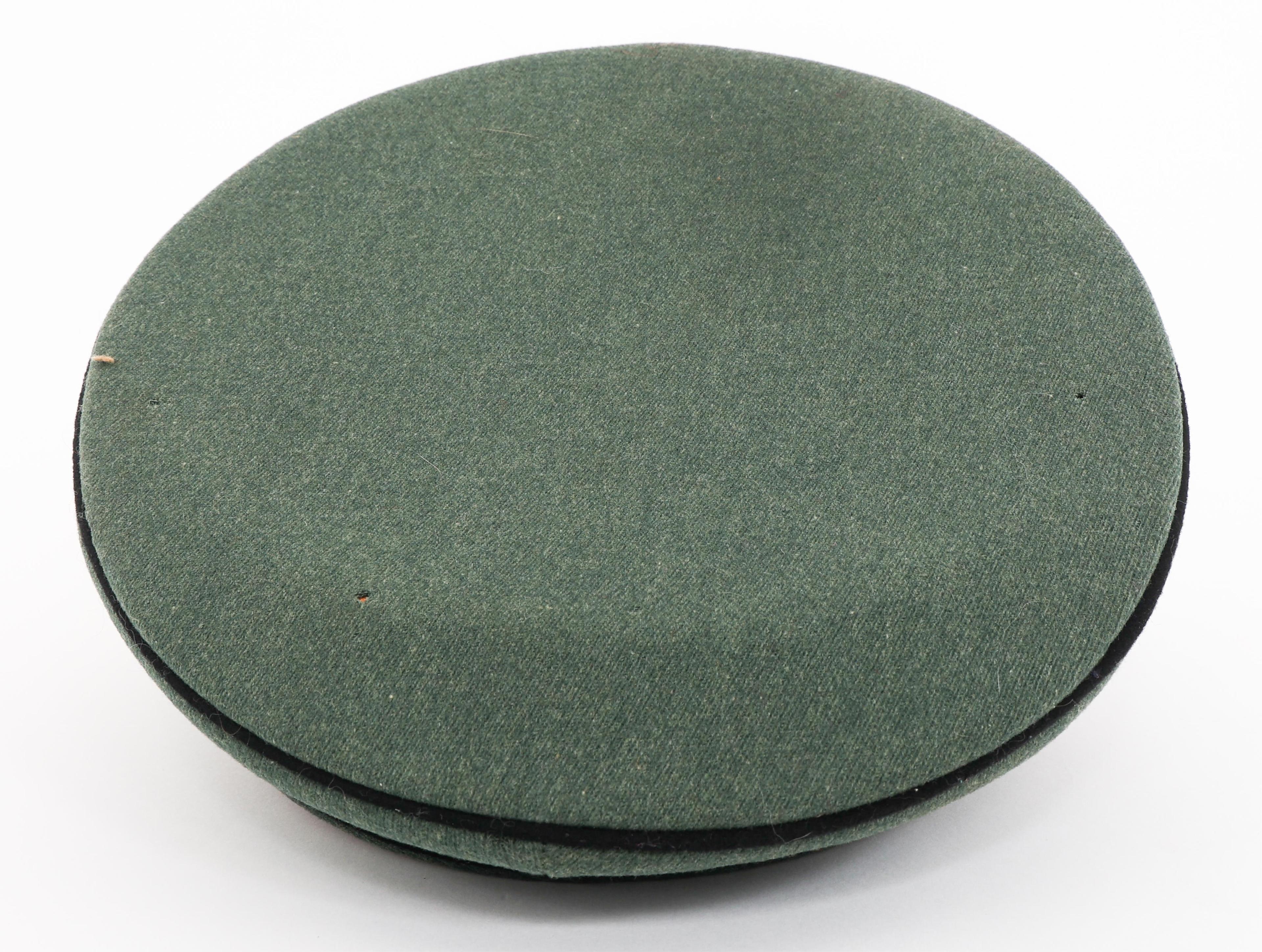 WWII GERMAN HEER ENGINEER NCO VISOR CAP