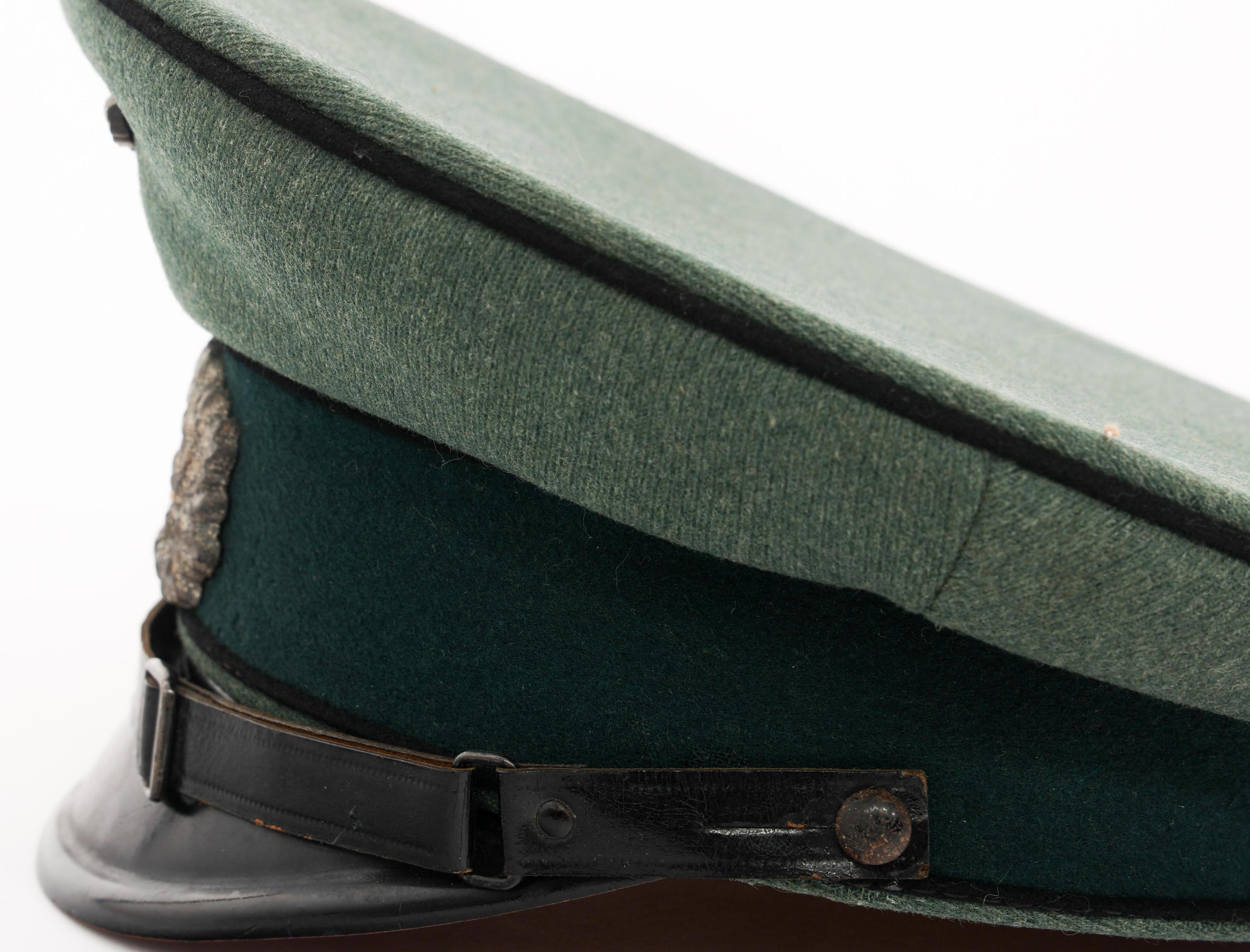 WWII GERMAN HEER ENGINEER NCO VISOR CAP