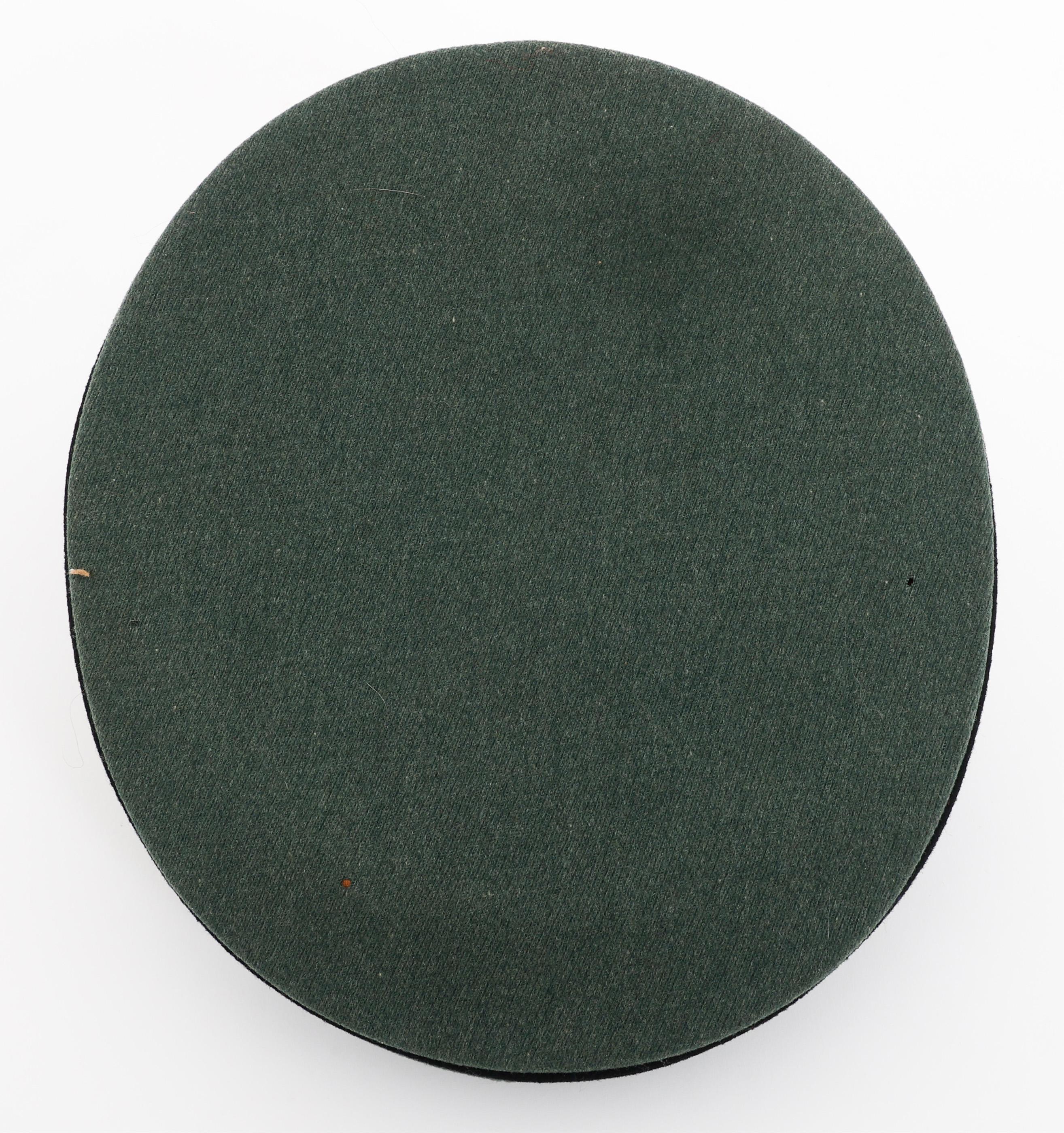 WWII GERMAN HEER ENGINEER NCO VISOR CAP