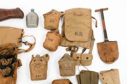 WWI US ARMY M1910 HAVERSACK & FIELD GEAR