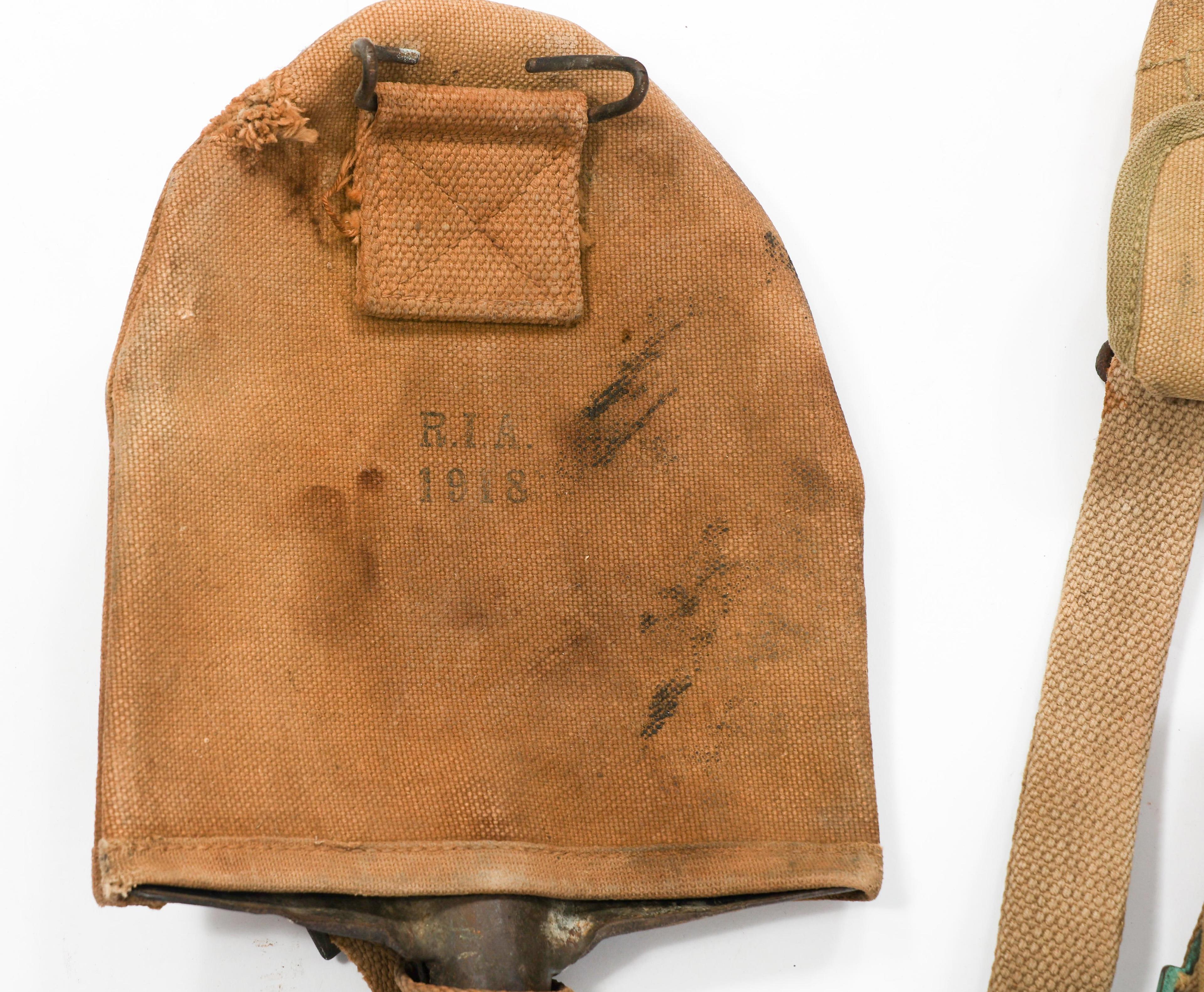 WWI US ARMY M1910 HAVERSACK & FIELD GEAR