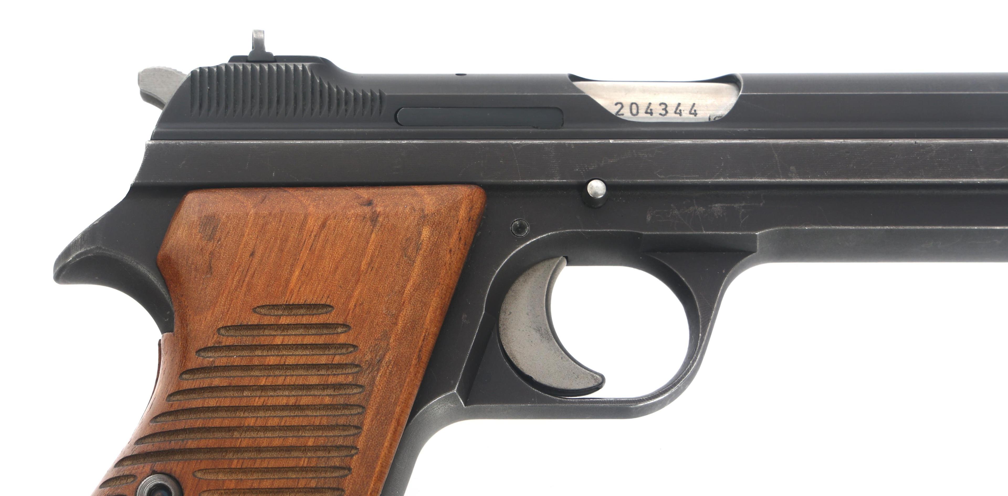 SWISS SIG ARMS MODEL P210 9mm CALIBER PISTOL