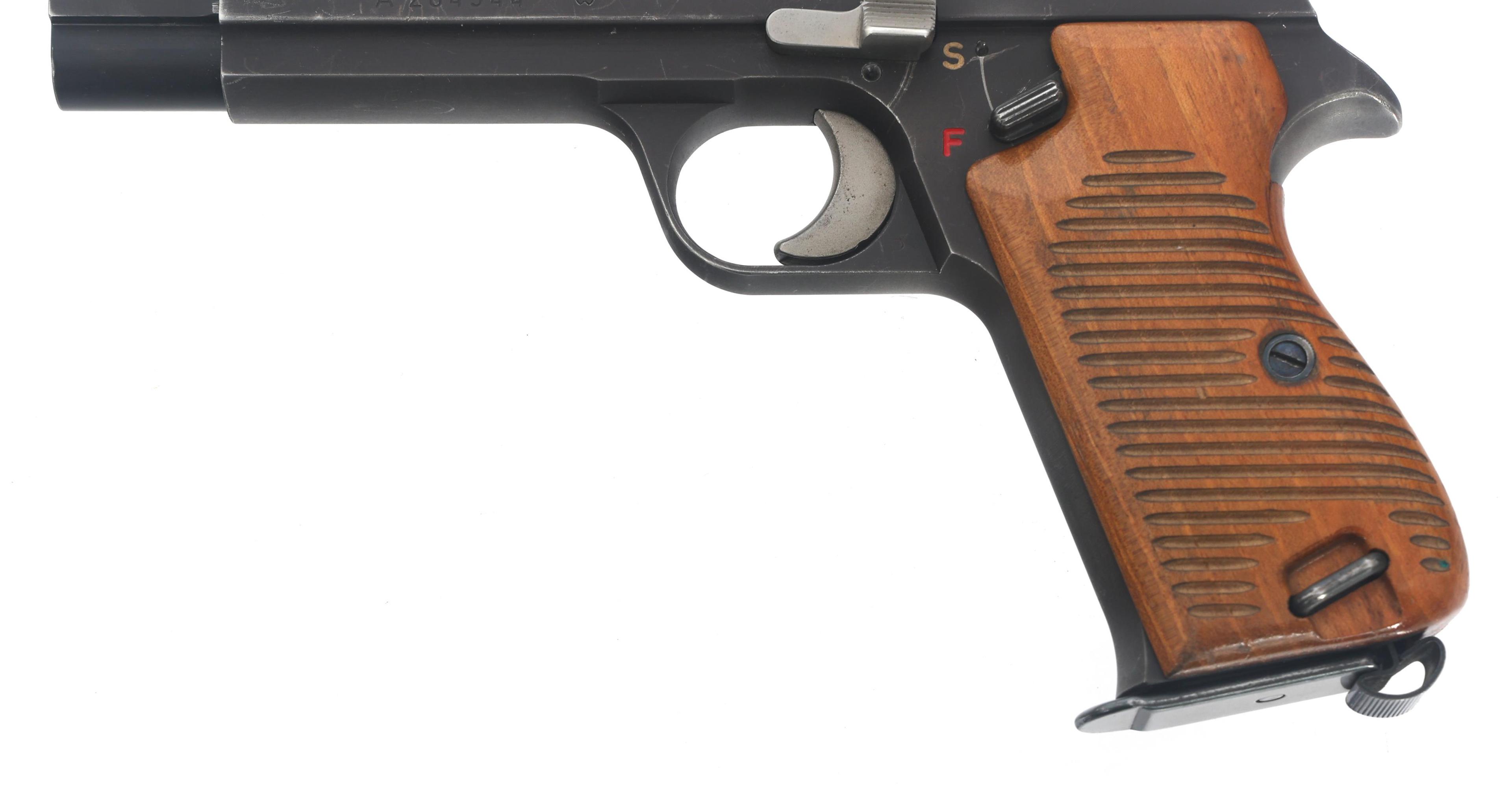 SWISS SIG ARMS MODEL P210 9mm CALIBER PISTOL