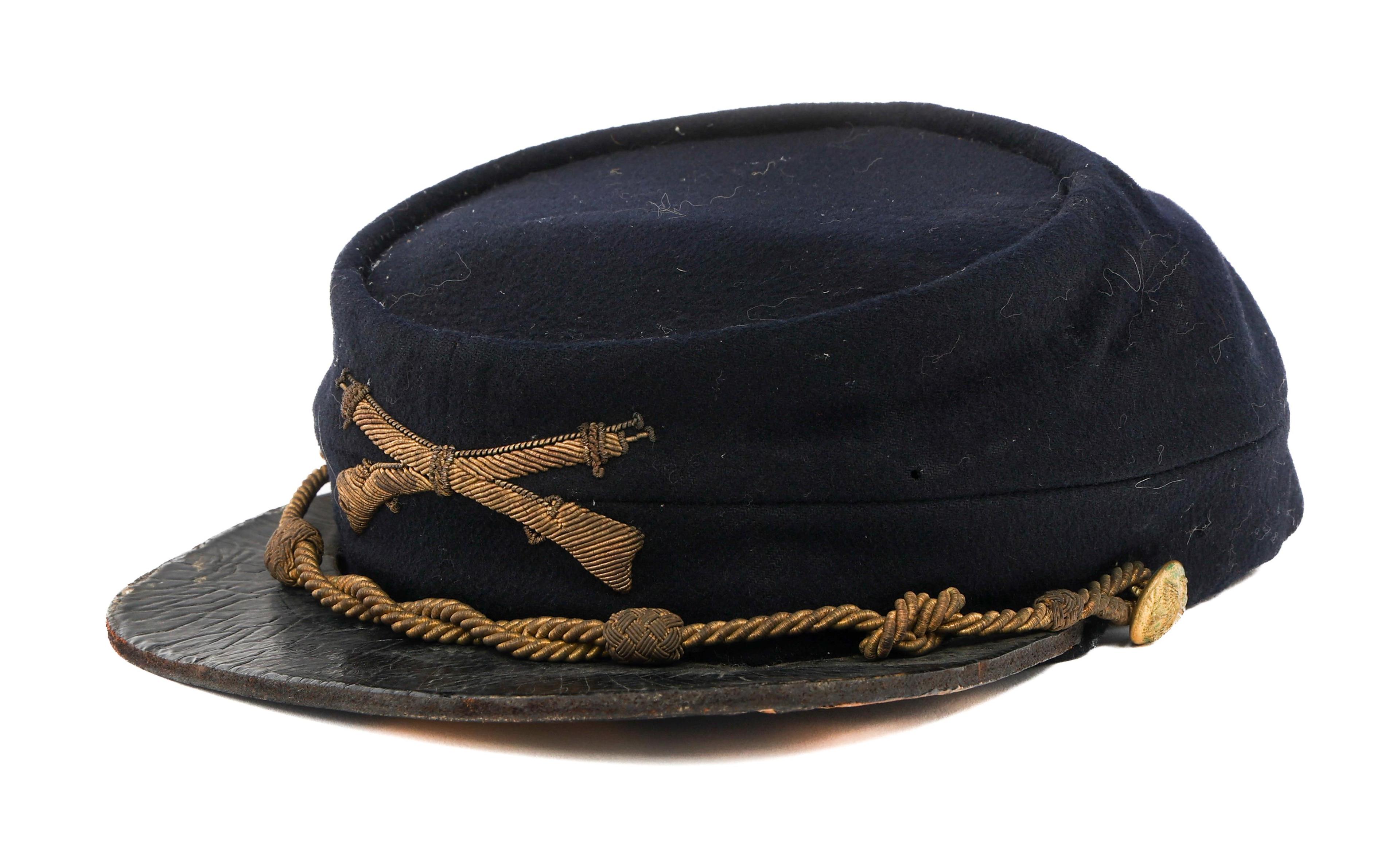 INDIAN WARS US ARMY M1872 INFANTRY OFFICER KEPI