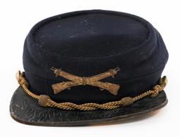 INDIAN WARS US ARMY M1872 INFANTRY OFFICER KEPI