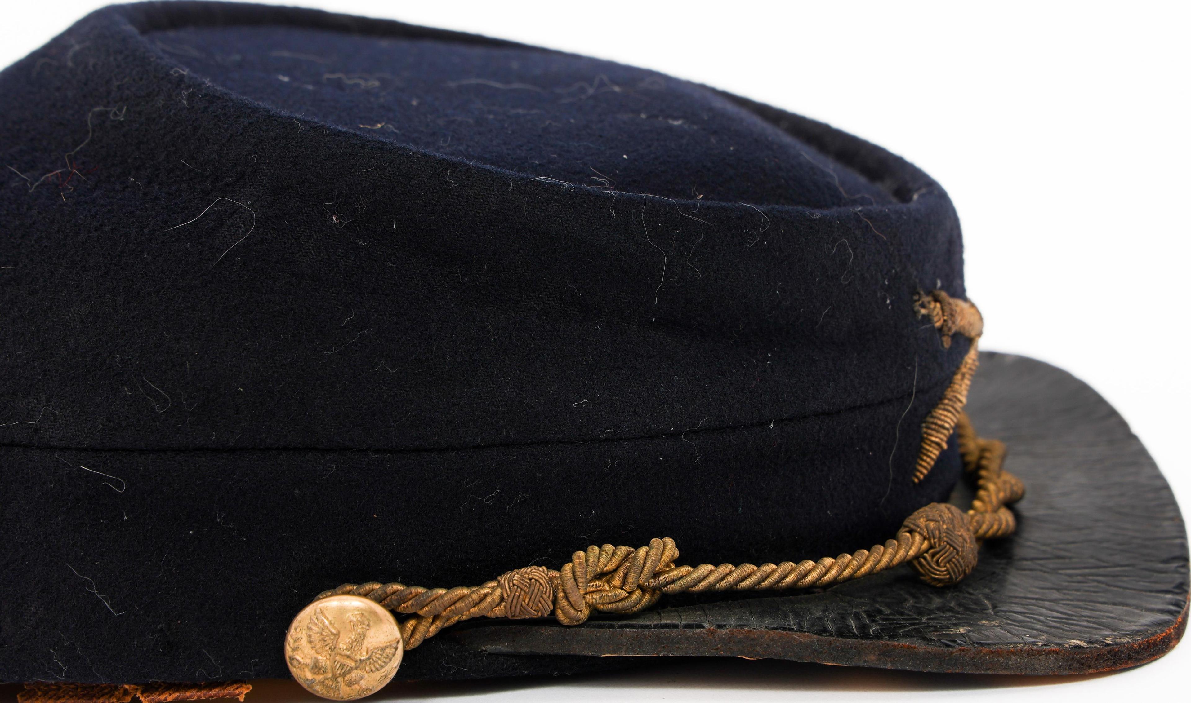 INDIAN WARS US ARMY M1872 INFANTRY OFFICER KEPI